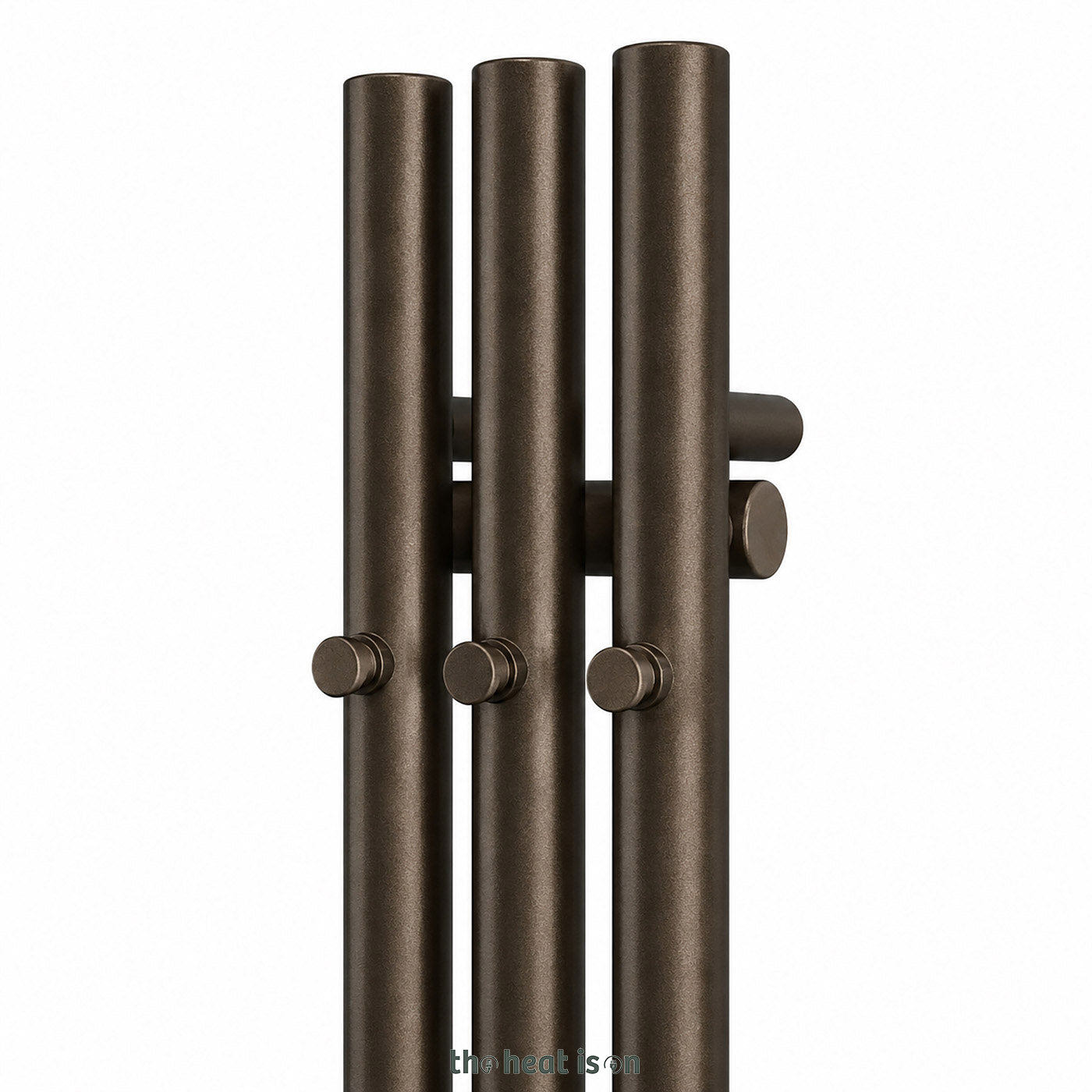 Terma ROLO HANGER, 1800h x 150w(mm), 1213 BTUs Vertical Radiator, Dark Bronze
