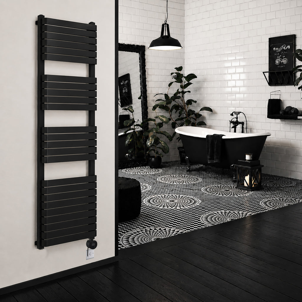 06-dq-tesoro_-1600h-x-500w_mm_-1000w-electric-towel-rail_-ultra-matt-black-_wi-fi-controlled-with-terma-veo-element-in-black_black_-15-28-_c