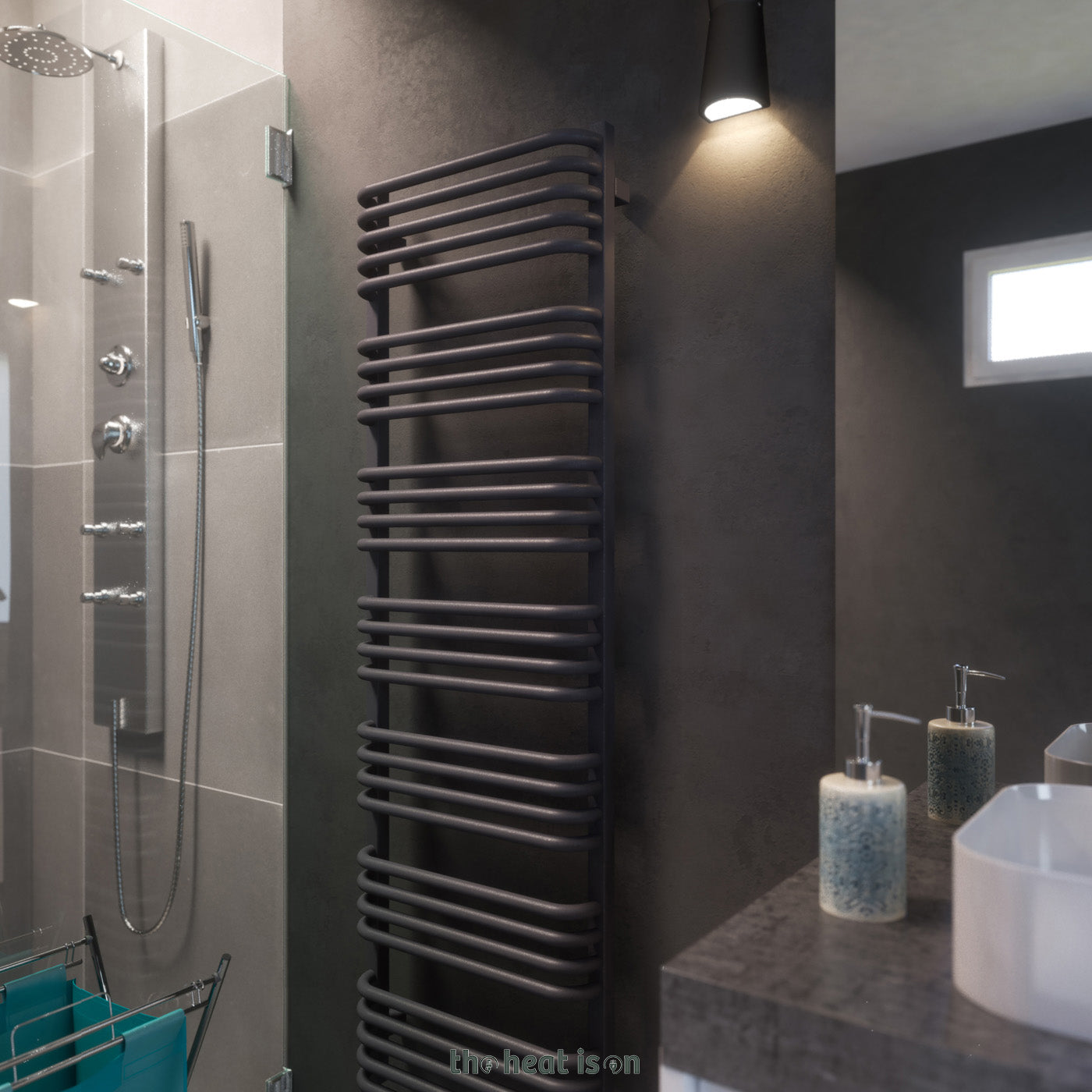 06-terma-alex-one-dual-fuel-towel-rail-1580h-x-500wmm-2706-btus-800w-modern-grey-with-unico-dual-fuel-valve-in-chrome-internal-one-element-45-60oc