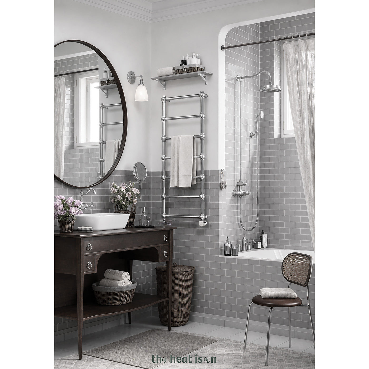 06-terma-retro-dual-fuel-towel-rail-1170h-x-504wmm-1051-btus-300w-chrome-with-unico-dual-fuel-valve-in-chrome-veo-white-chrome-wi-fi-element-30-60-c