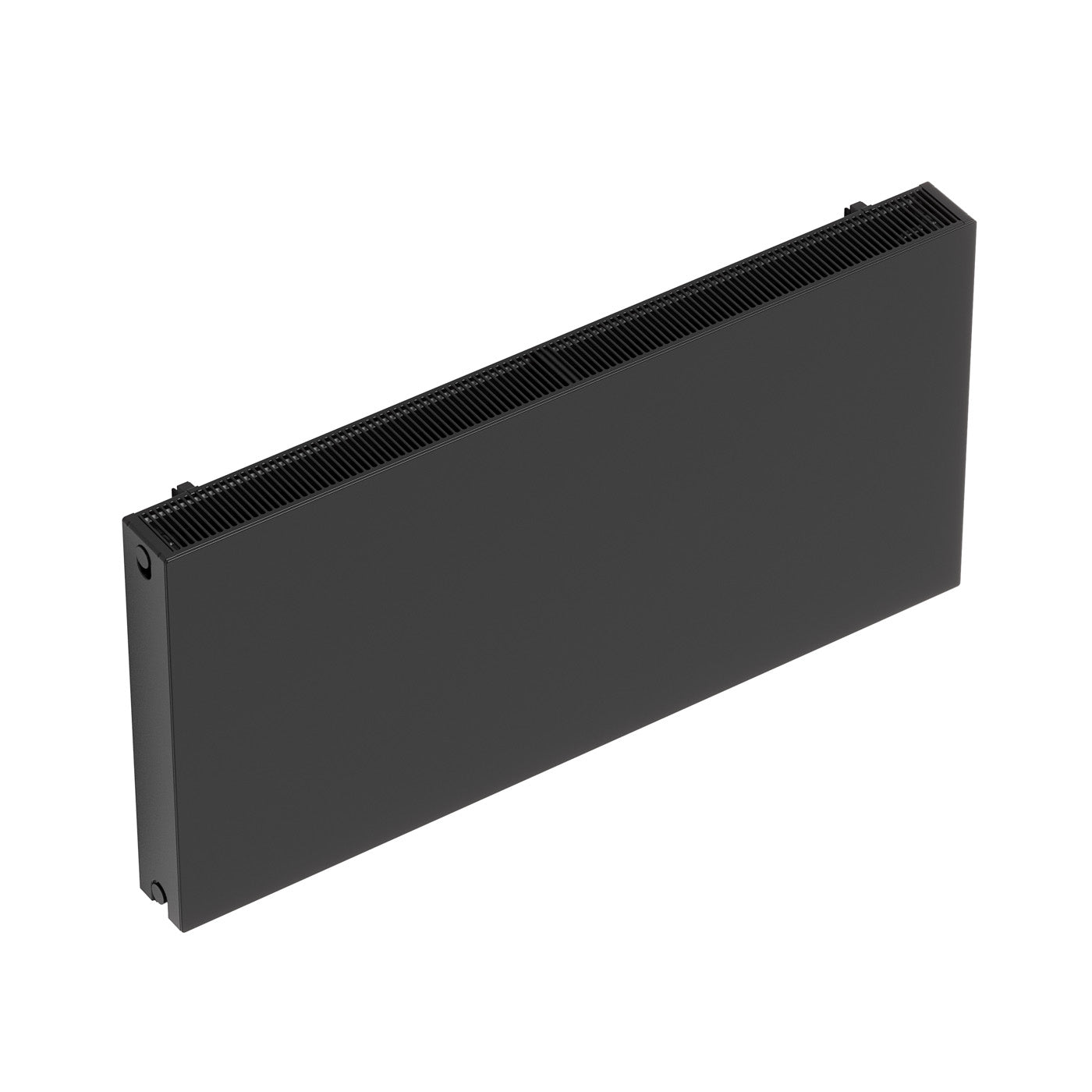 Terma SOLID, 600h x 1200w(mm), 5681 BTUs Designer Radiator, RAL 9005 Matt Black