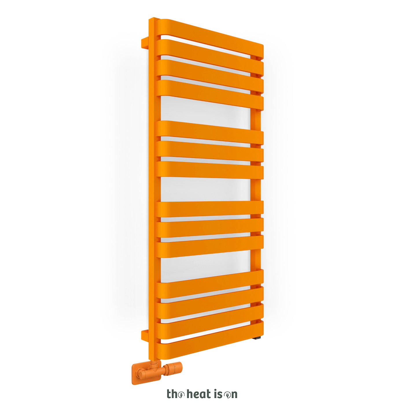 06-terma-warp-t-one-dual-fuel-towel-rail-1110h-x-500wmm-1887-btus-600w-matt-pastel-orange-ral-2003-with-unico-dual-fuel-valve-in-chrome-internal-one-element-45-60oc