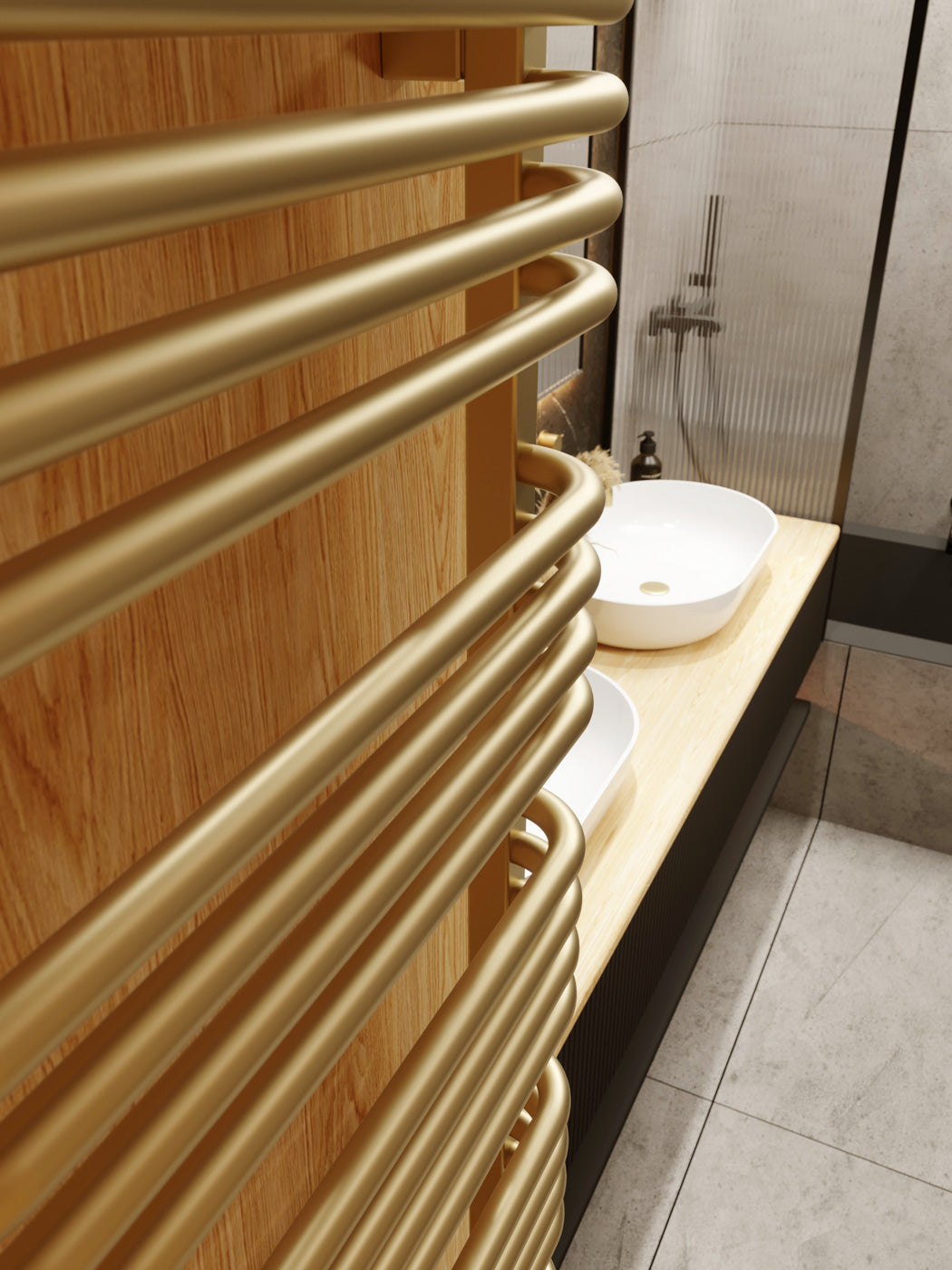 06_Terma-ALEX-ONE-_-45_60-deg._-1580h-x-500w_mm_-800w-Electric-Towel-Rail_-Matt-Brass
