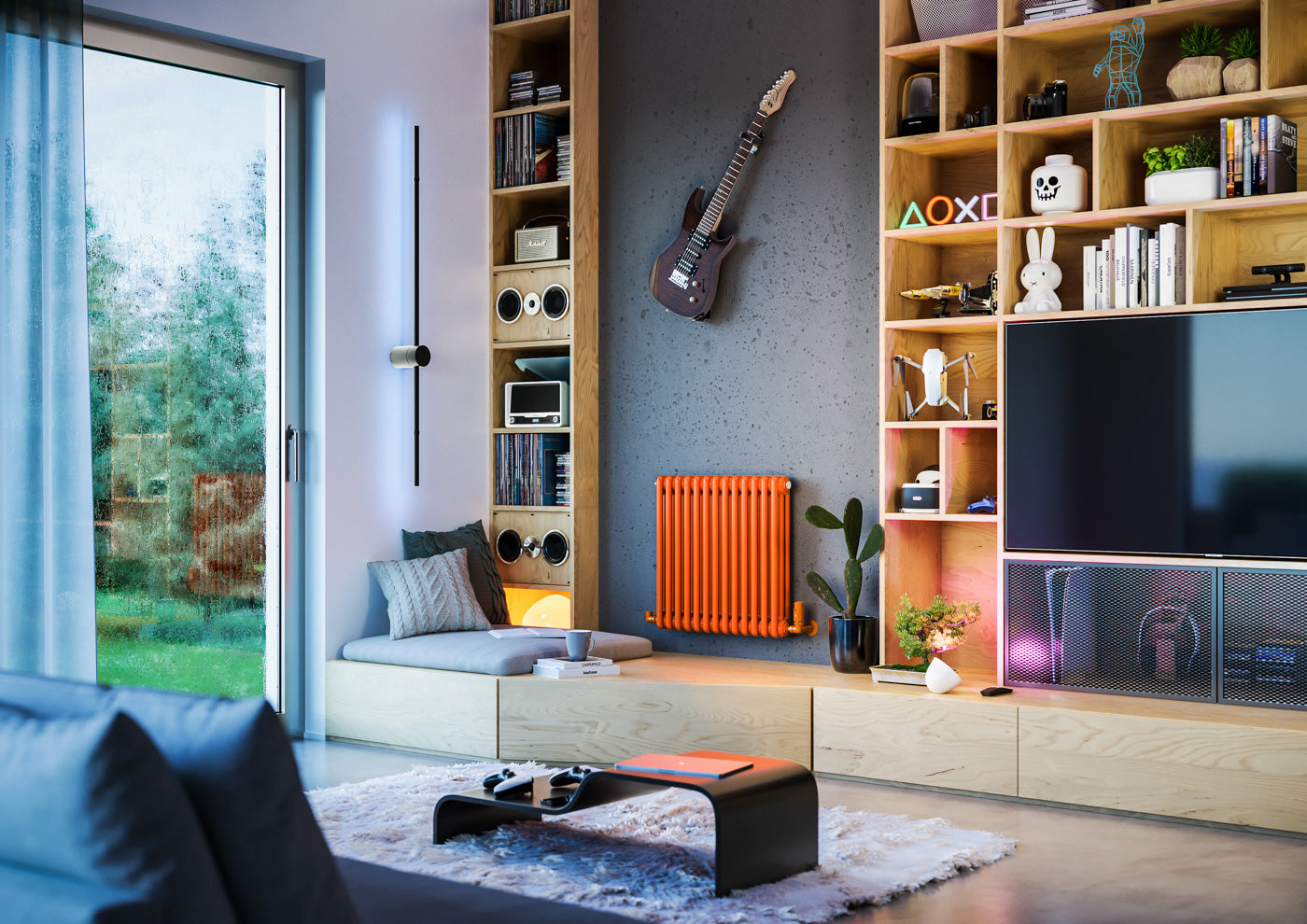 06_Terma-COLORADO-_3-Col-Deep_-600h-x-609w_mm_-2660-BTUs-Designer-Radiator_-Orange-_RAL-2004