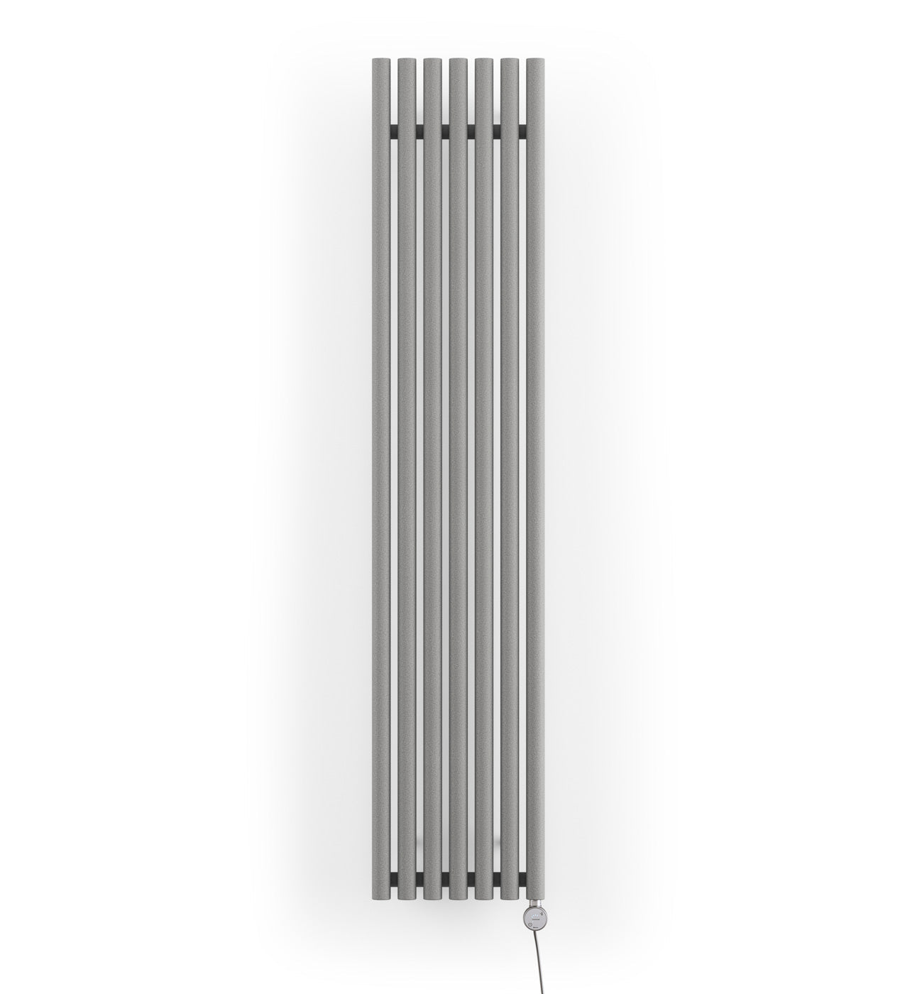 06_Terma-ROLO-ROOM-E-_Bluetooth_-1800h-x-370w_mm_-0.8-Kw-Electric-Radiator_-Textured-Salt-n-Pepper-Grey_1