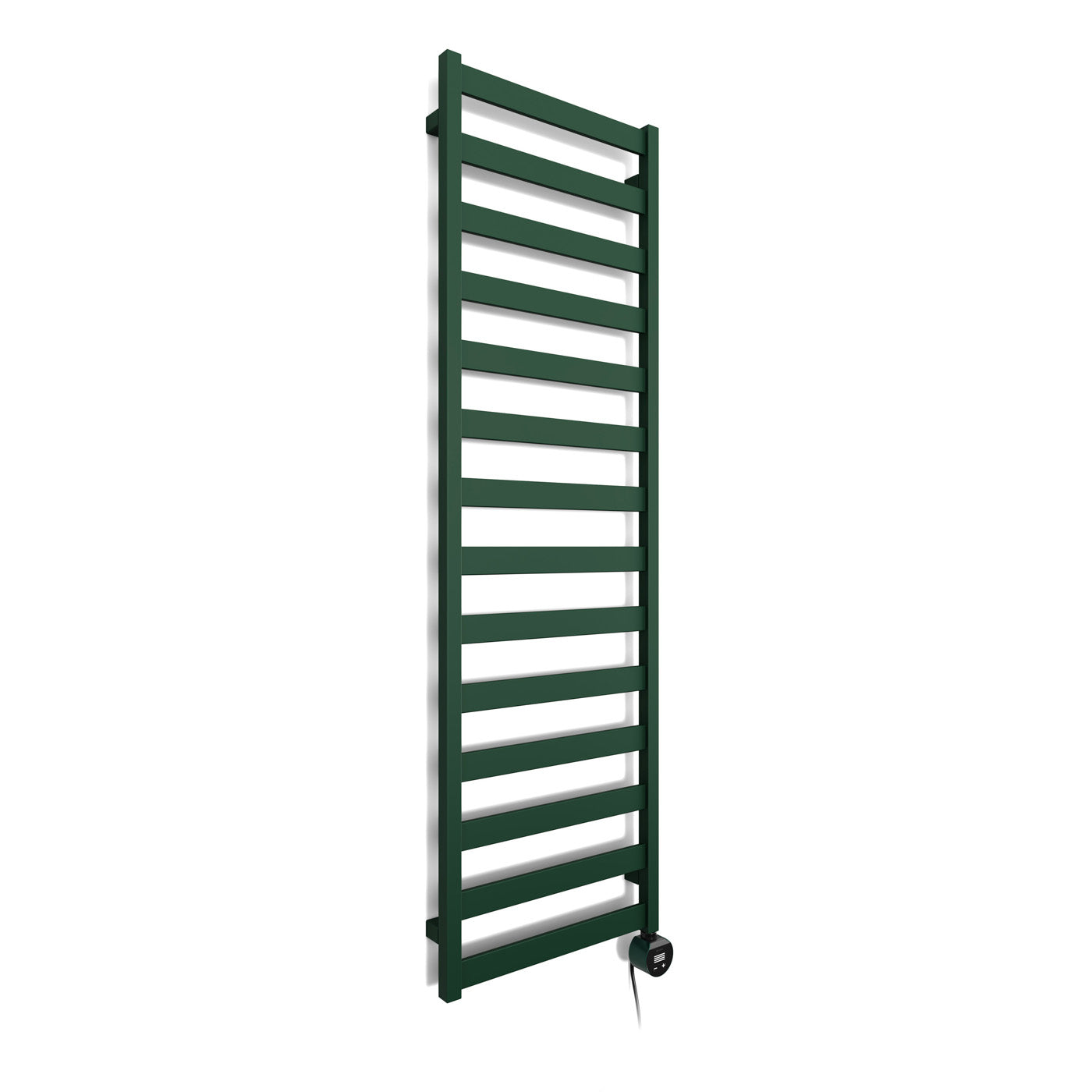 06_Terma-VIVO-_Wi-Fi_-15-28-deg._-1630h-x-500w_mm_-600w-Electric-Towel-Rail_-Matt-Green-_RAL-6028_-_matching-colour-element