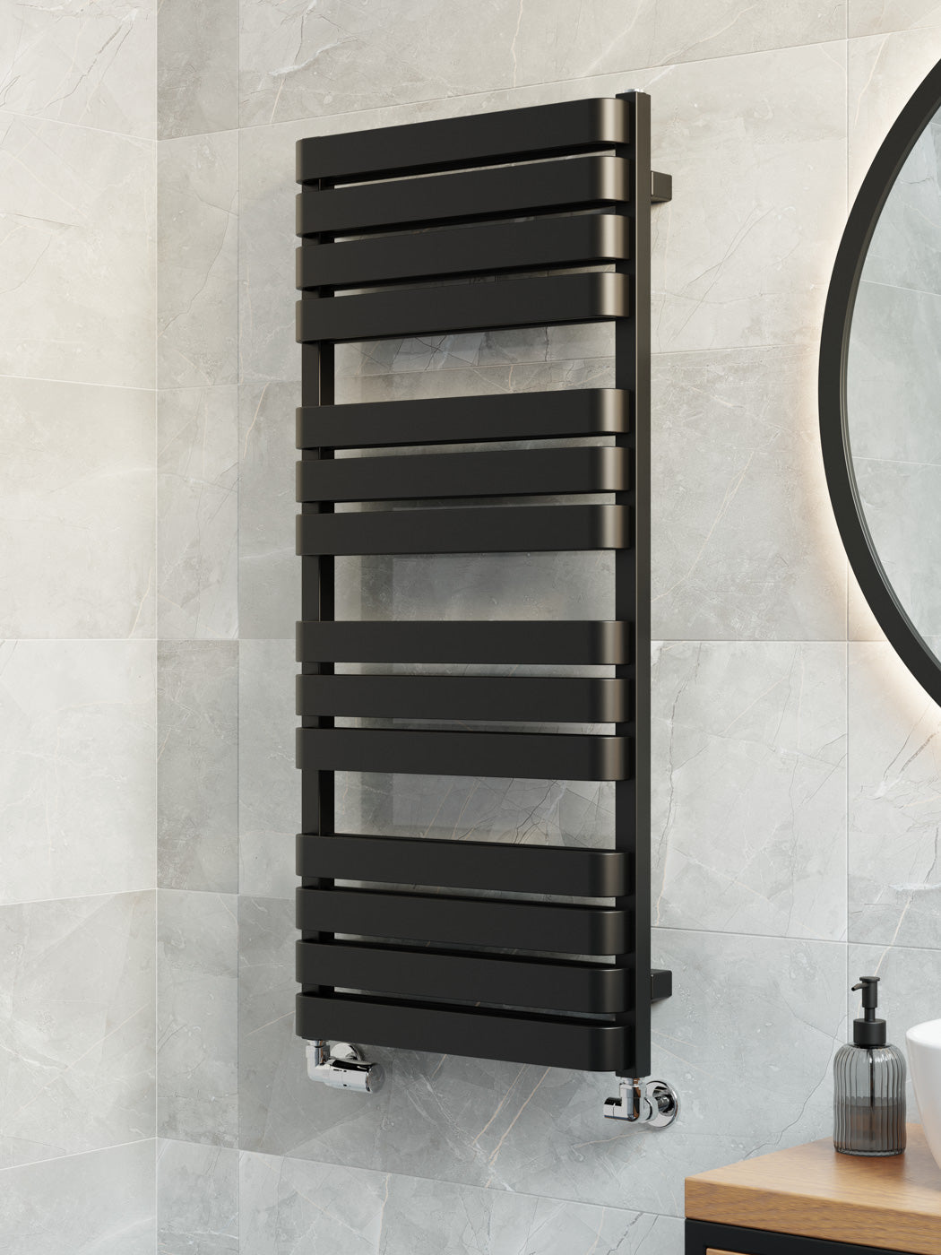 06_Terma-WARP-T-BOLD_-1110h-x-500w_mm_-2660-BTUs-Heated-Towel-Rail_-Soft-9005-_Matt-Black
