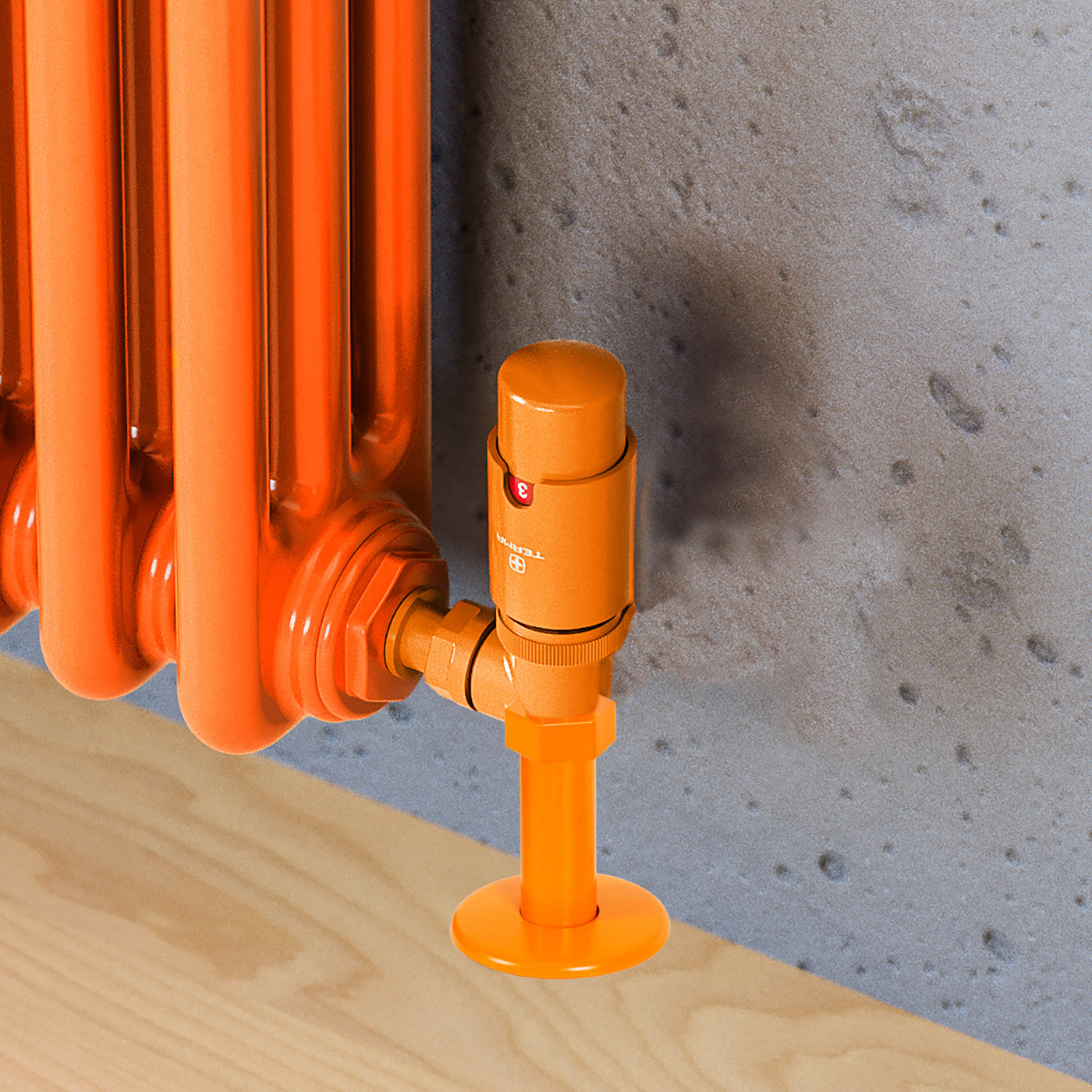 06_Thermostatic-Radiator-Valves-_TRVs_-_-Pipe-Masking_-Matt-Orange-_RAL-2003_-LEFT-or-RIGHT-SIDED_-ANGLED_-ROYAL