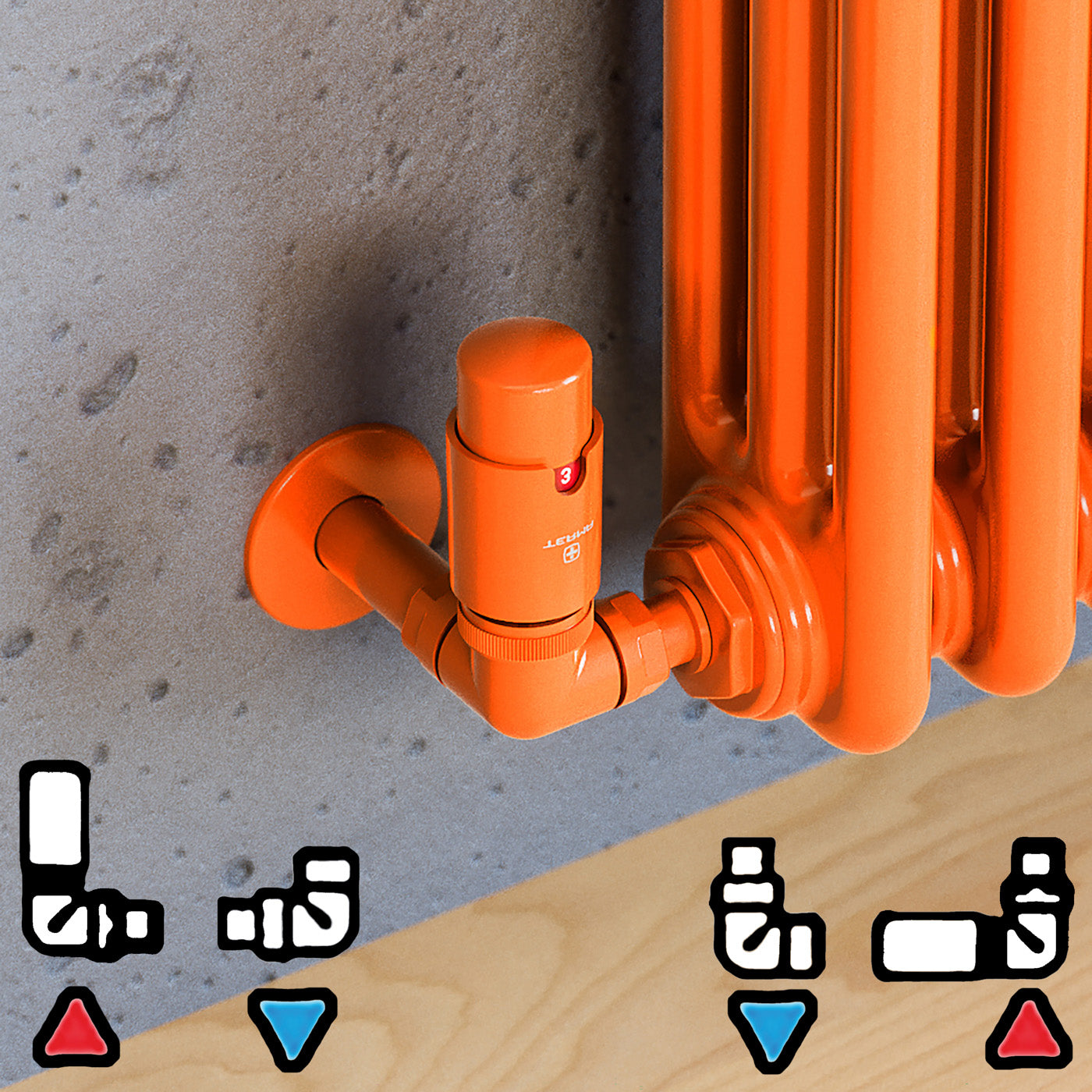 06_Thermostatic-Radiator-Valves-_TRVs_-_-Pipe-Masking_-Matt-Orange-_RAL-2003_-RIGHT-SIDED_-3-AXIS-_CORNER_-VISION_83902ab1-3b28-43a0-95b0-81cfadab7aec