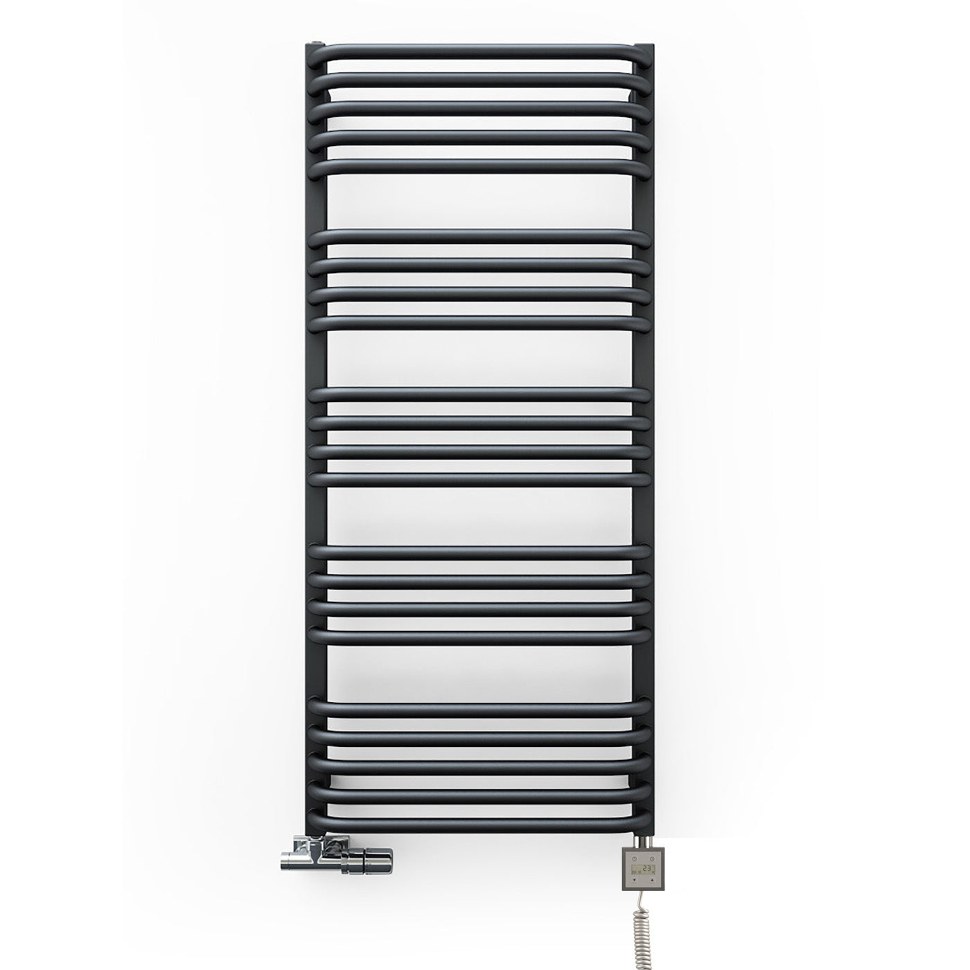 06_terma-alex-dual-fuel-towel-rail_-1140h-x-500w_mm_-2017-btus_-600w_-matt-black-ral-9005-_with-unico-dual-fuel-valve-in-chrome-_-ktx-1-element-in-chrome_-30-60oc