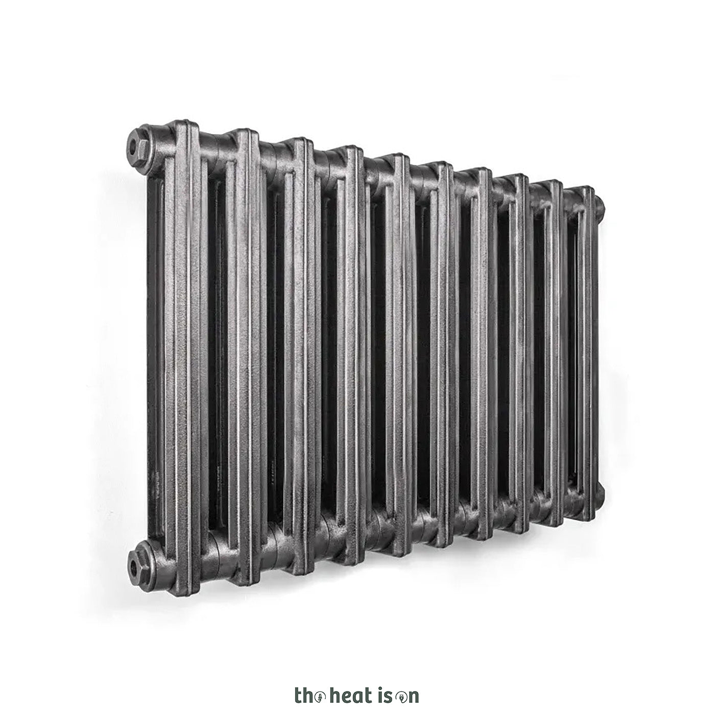 Terma BART, 580h x 934w(mm), 2730 BTUs, Cast Iron Radiator, 11 sections, Raw Metal