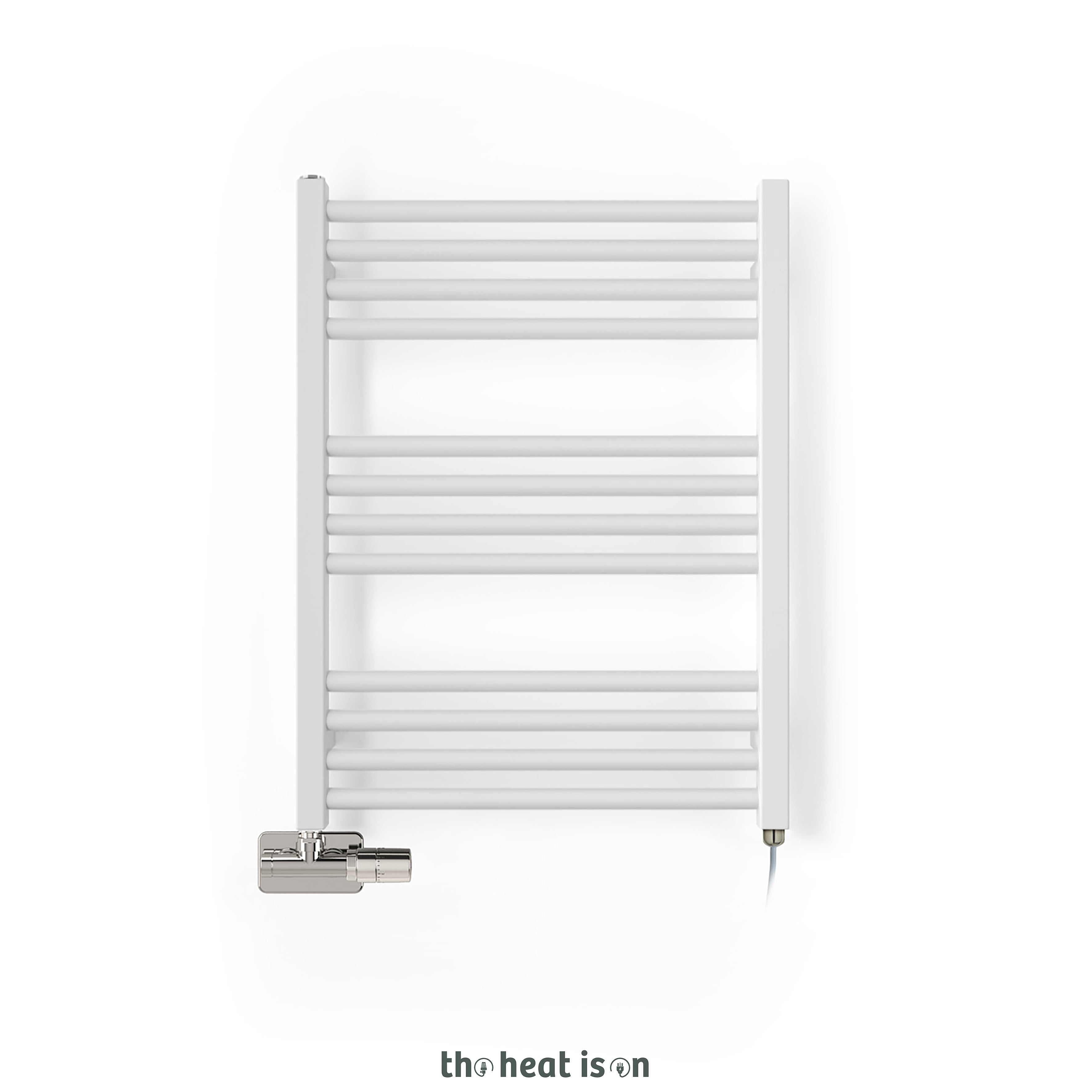 06_terma-fiona-dual-fuel-towel-rail_-660h-x-500w_mm_-986-btus_-300w_-super-matt-soft-ral-9016-_with-unico-dual-fuel-valve-in-chrome-_-sim-element_-one-set-temp-65oc