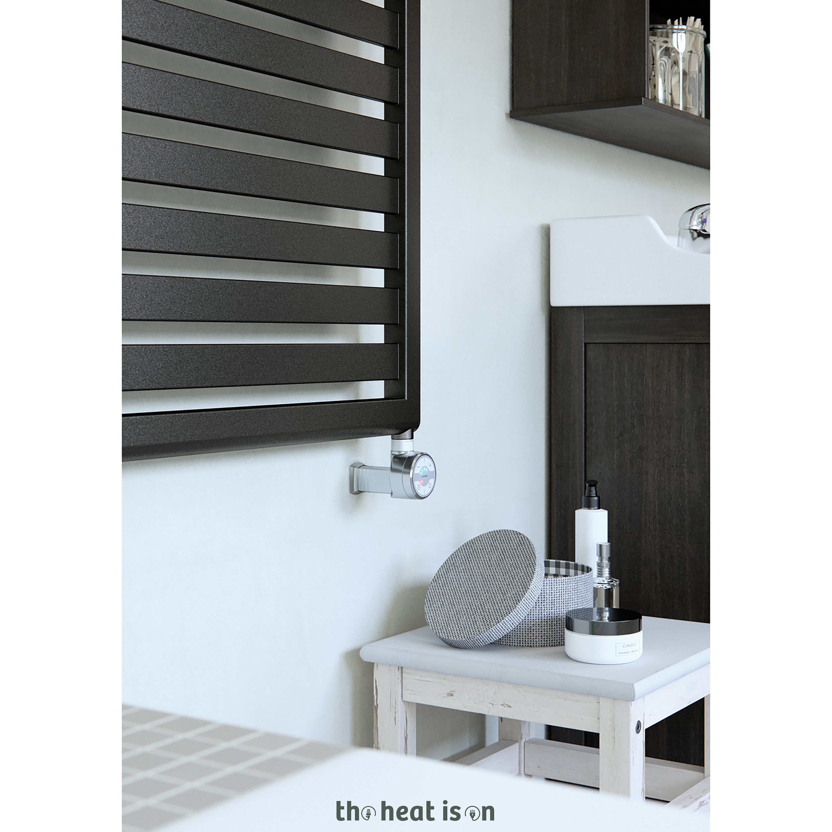 06_terma-lukka-dual-fuel-towel-rail_-1420h-x-600w_mm_-2580-btus_-800w_-metallic-black-_with-unico-dual-fuel-valve-in-chrome-_-moa-element-in-chrome_-45_60oc