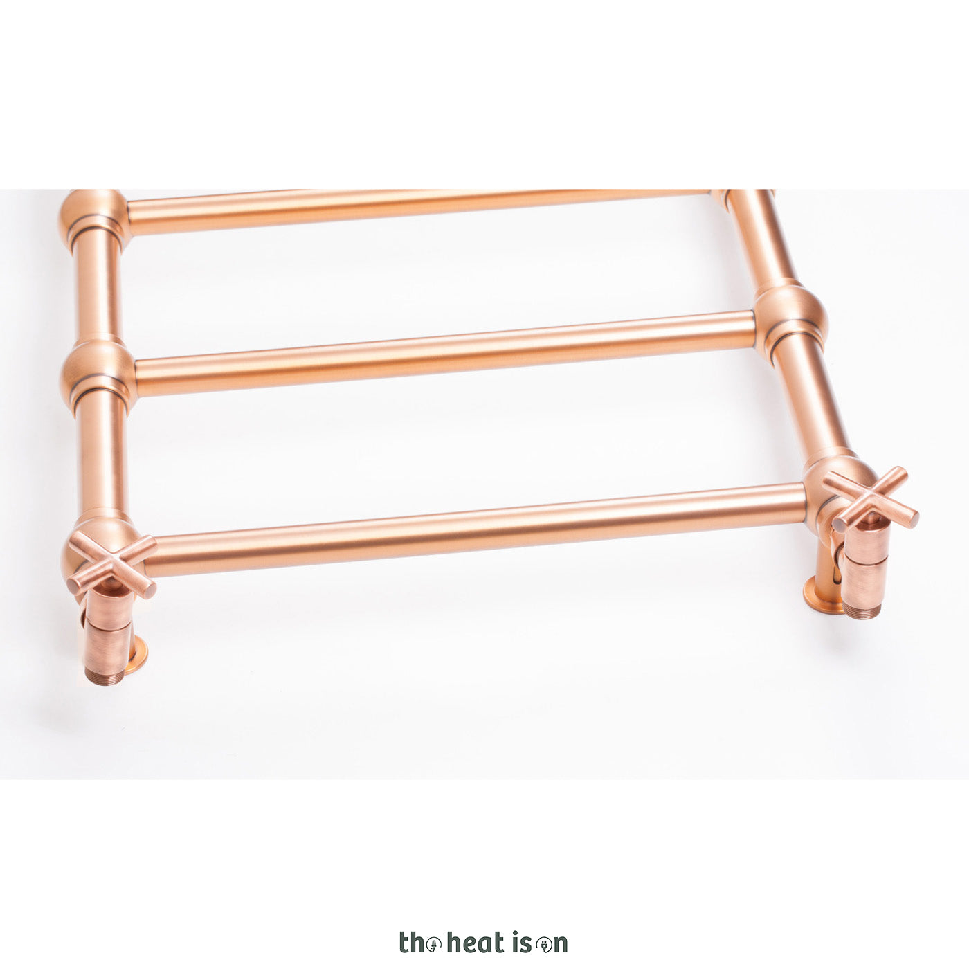 Terma RETRO, 1170h x 504w(mm), 1051 BTUs, Heated Towel Rail, True Copper (premium wet paint)