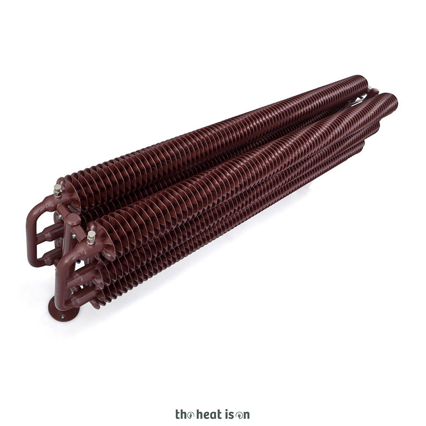 Terma RIBBON HSD, 290h x 1740w(mm), 6203 BTUs, Horizontal Designer Radiator, Bright Copper