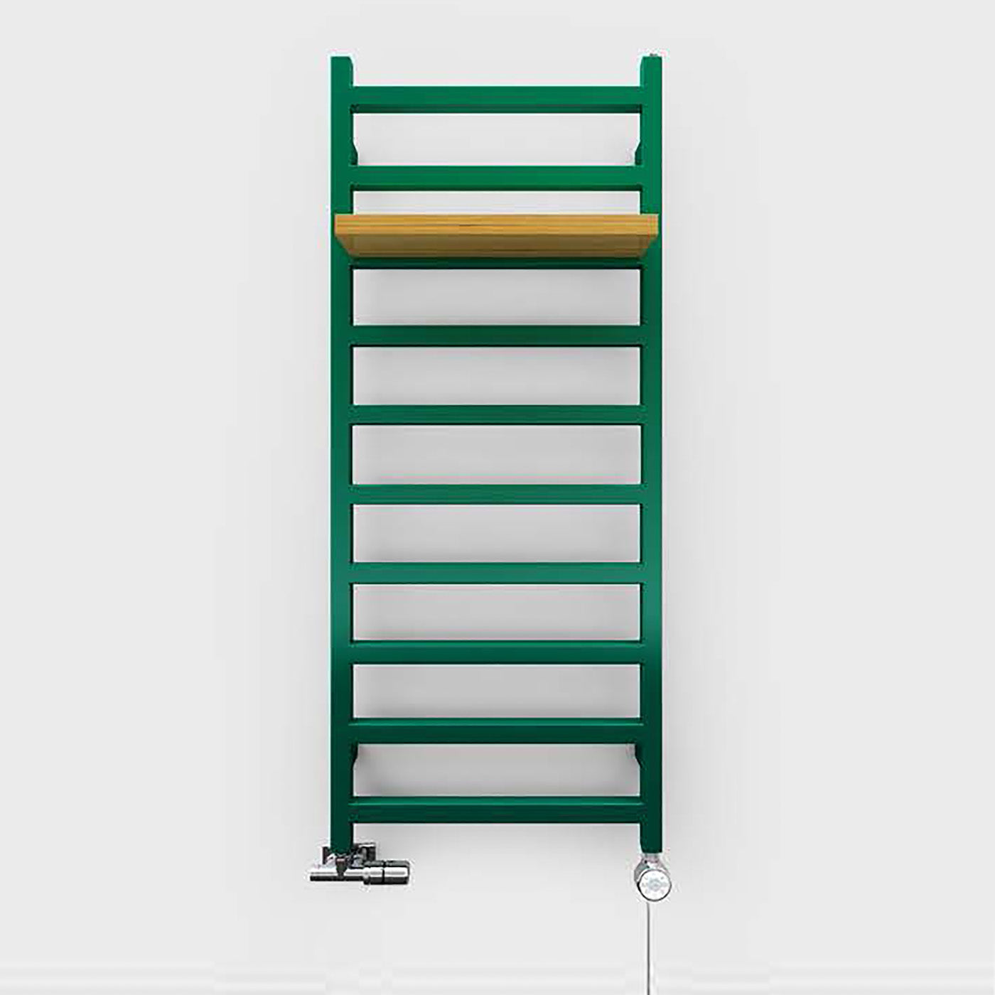 06_terma-simple-dual-fuel-towel-rail_-1200h-x-500w_mm_-1501-btus_-400w_-matt-opal-green-ral-6026-_with-unico-dual-fuel-valve-in-chrome-_-with-moa-element-in-chrome_-30-60oc