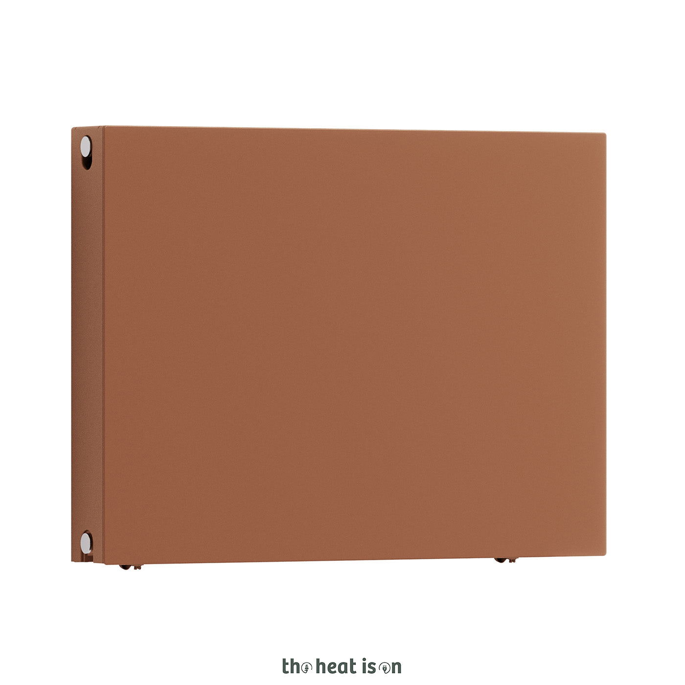 Terma SOLID, 600h x 800w(mm), 3785  BTUs Designer Radiator, Bright Copper