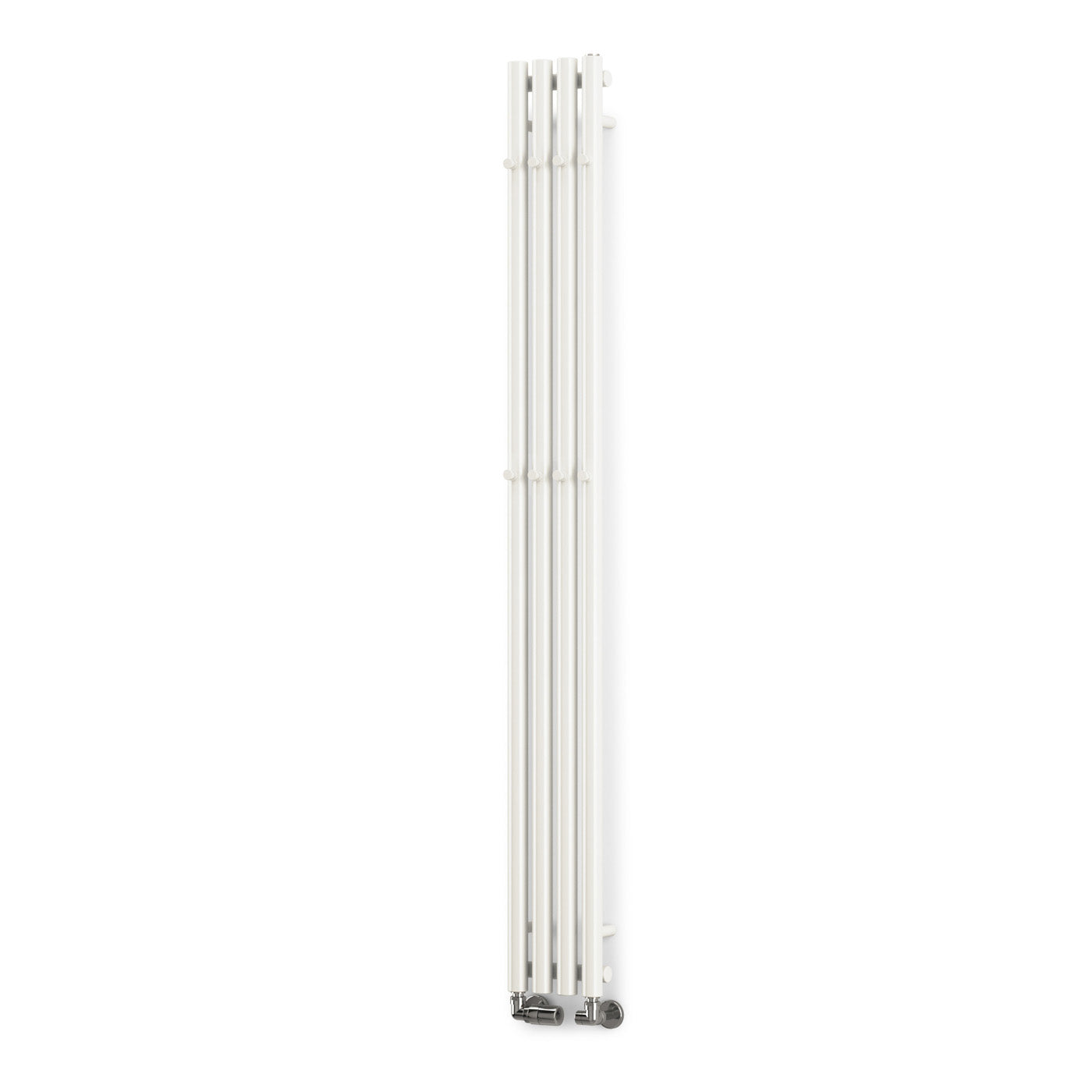 Terma ROLO HANGER (Double Hanger Rows), 1800h x 205w(mm), 1617 BTUs, Vertical Designer Radiator, RAL 9016 Matt White