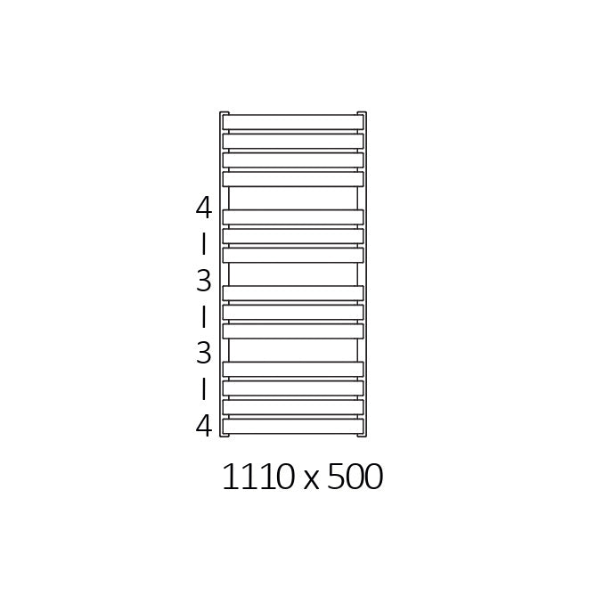 07-terma-warp-t-dual-fuel-towel-rail-1110h-x-500wmm-1887-btus-600w-matt-pure-red-ral-3028-with-unico-dual-fuel-valve-in-chrome-with-ktx-1-element-in-chrome-30-60oc