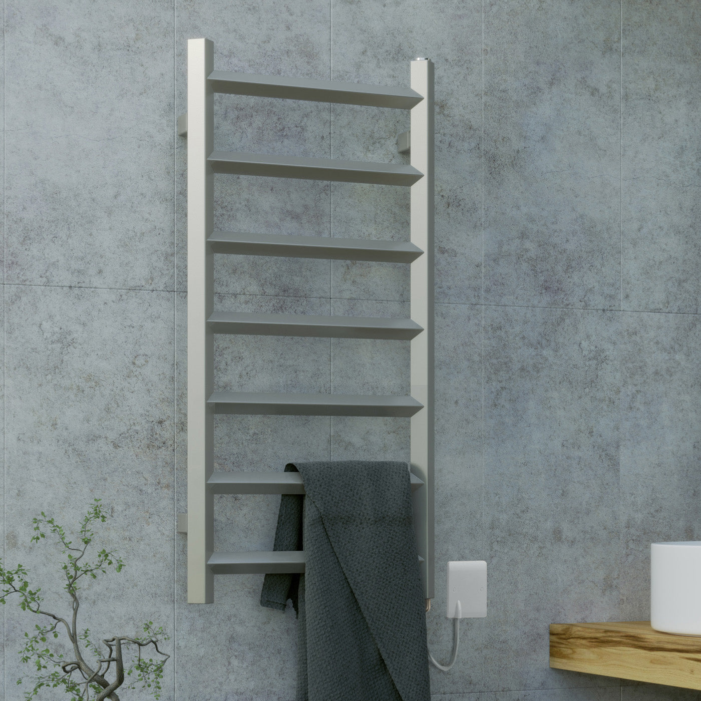 07_Terma-CRYSTAL-_fixed-int.-temp-65-deg._-840h-x-400w_mm_-200w-Electric-Towel-Rail_-Silk-Taupe-Grey