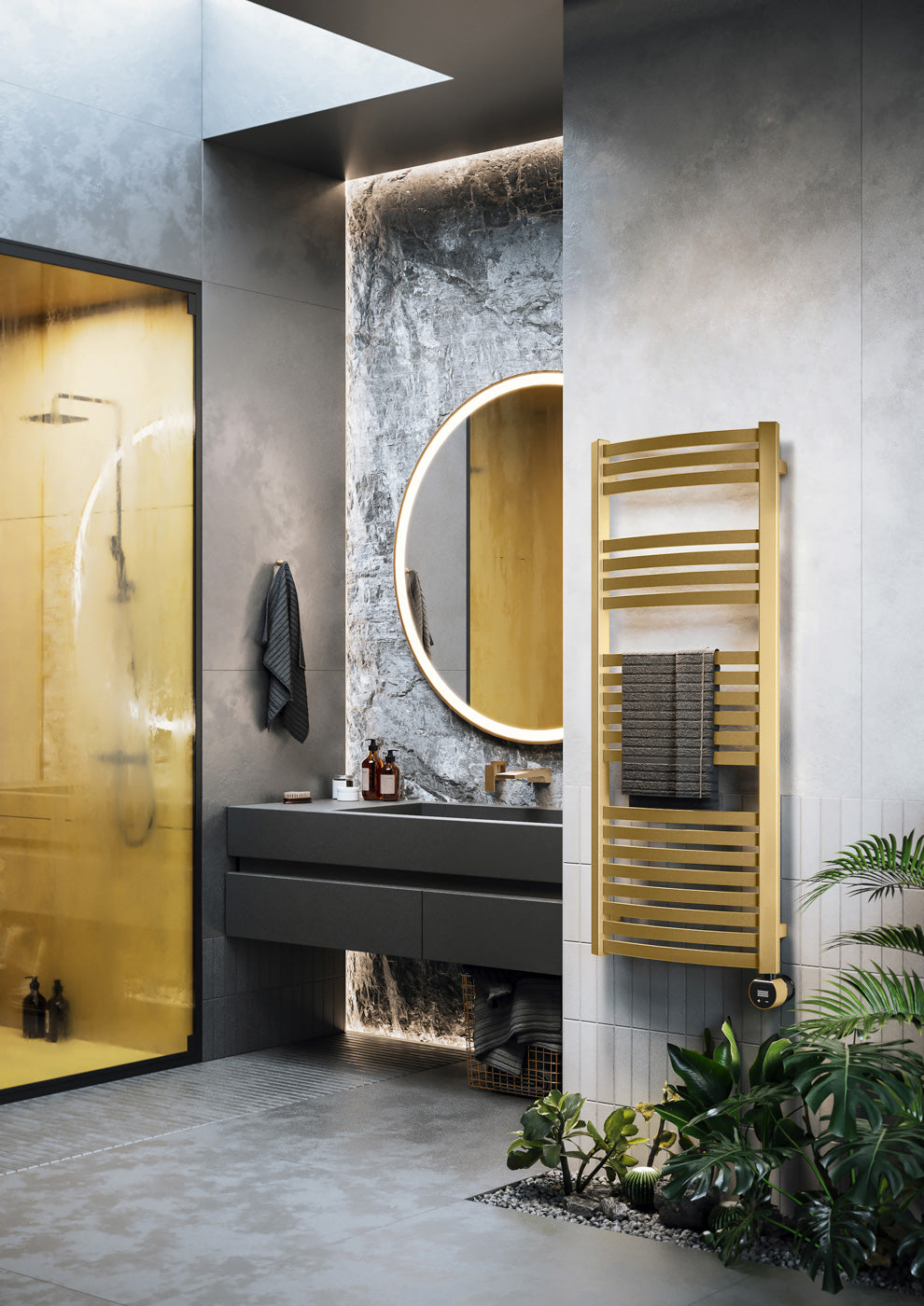 07_Terma-DEXTER-E-_Wi-Fi_-1220h-x-500w_mm_-600w-Electric-Towel-Rail_-Matt-Brass