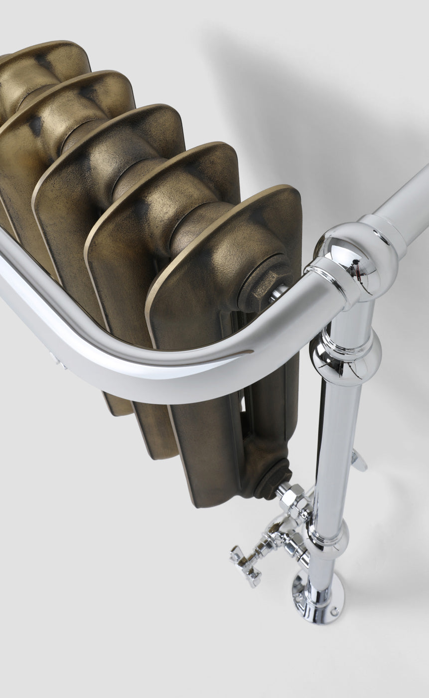 07_Terma-PLAIN-TOWEL-RAIL_-900h-x-490w_mm_-1217-BTUs_-Heated-Towel-Rail_-Antique-Brass-_Radiator_-_-Chrome-_Surround