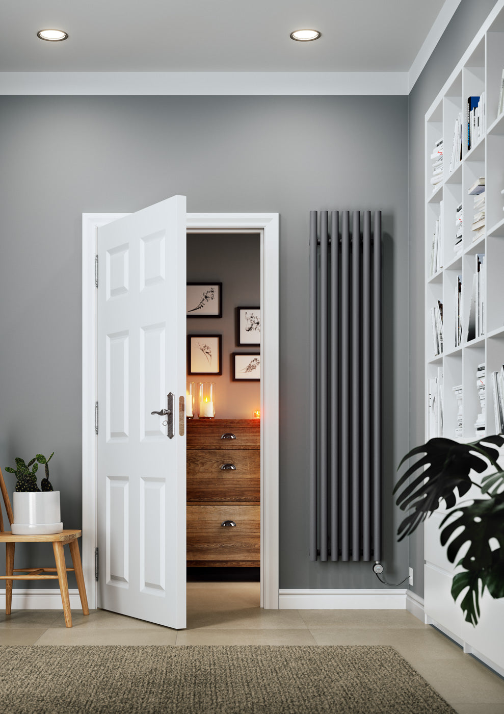 07_Terma-ROLO-ROOM-E-_Bluetooth_-1800h-x-370w_mm_-0.8-Kw-Electric-Radiator_-Modern-Grey