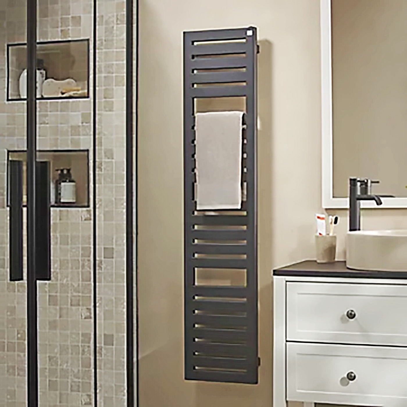 07_Terma-SALISBURY_-1360h-x-300w_mm_-1316-BTUs-Heated-Towel-Rail_-Metallic-Black