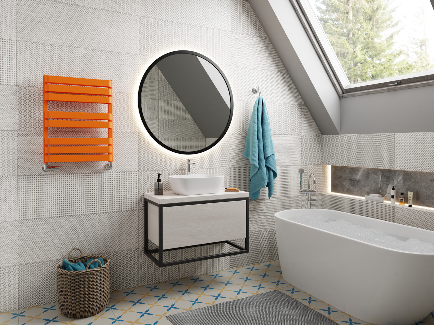 07_Terma-WARP-T-BOLD_-655h-x-500w_mm_-1569-BTUs-Heated-Towel-Rail_-RAL-2003-_Matt_-Orange