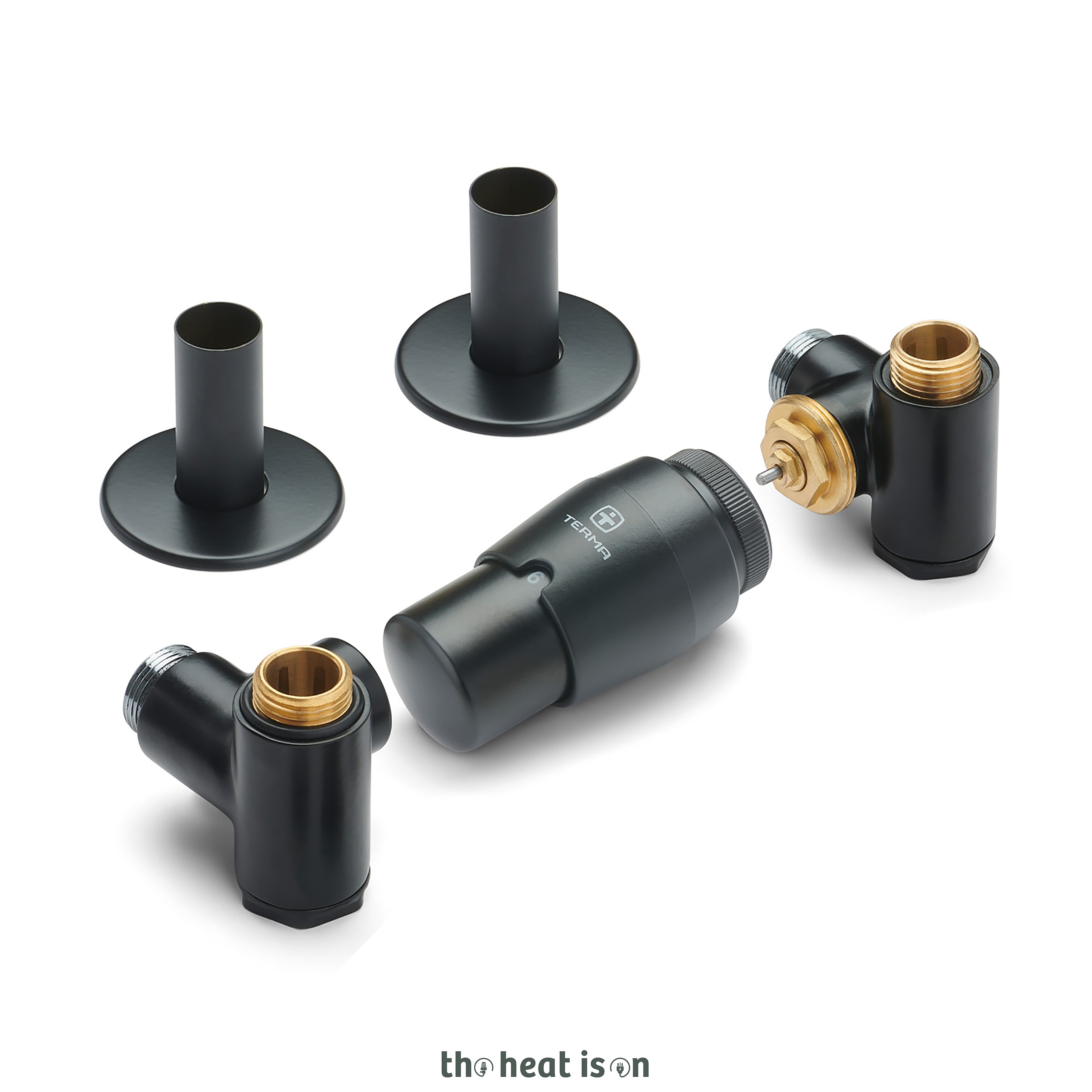 07_terma-domi-dual-fuel-towel-rail_-1116h-x-500w_mm_-1750-btus_-600w_-matt-capri-blue-ral-5019-_with-integra-3-axis-dual-fuel-valve-in-matt-black-_-dry-auto-shut-element-in-black-one