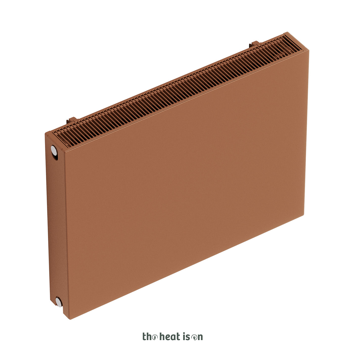 Terma SOLID, 600h x 800w(mm), 3785  BTUs Designer Radiator, Bright Copper