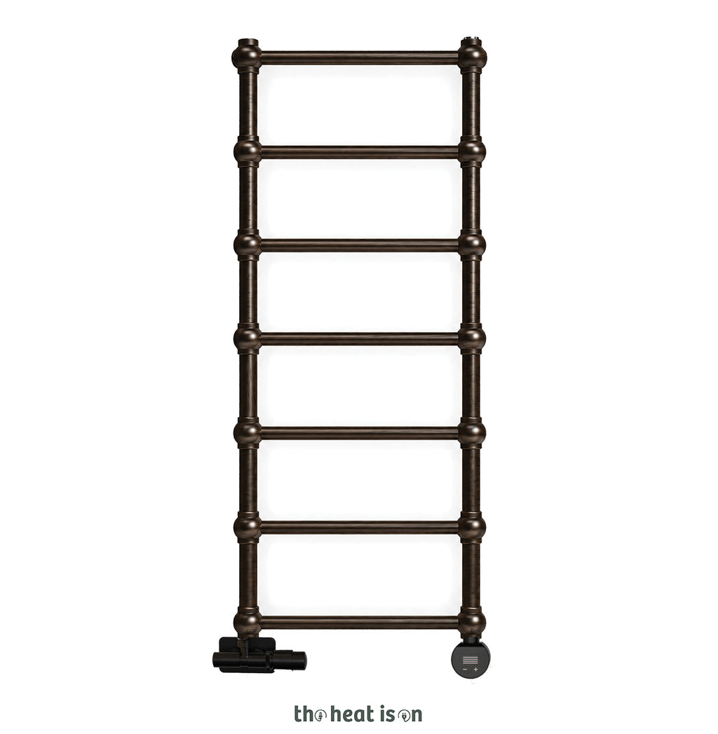 08-terma-retro-dual-fuel-towel-rail_-1170h-x-504w_mm_-1051-btus_-300w_-dark-bronze-_with-unico-dual-fuel-valve-in-dark-bronze--_-veo-black_black-wi-fi-element_-30-60_c