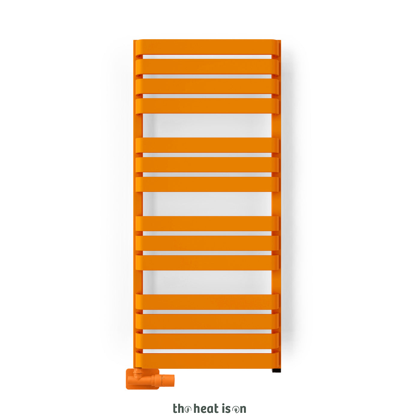 08-terma-warp-t-one-dual-fuel-towel-rail-1110h-x-500wmm-1887-btus-600w-matt-pastel-orange-ral-2003-with-unico-dual-fuel-valve-in-chrome-internal-one-element-45-60oc