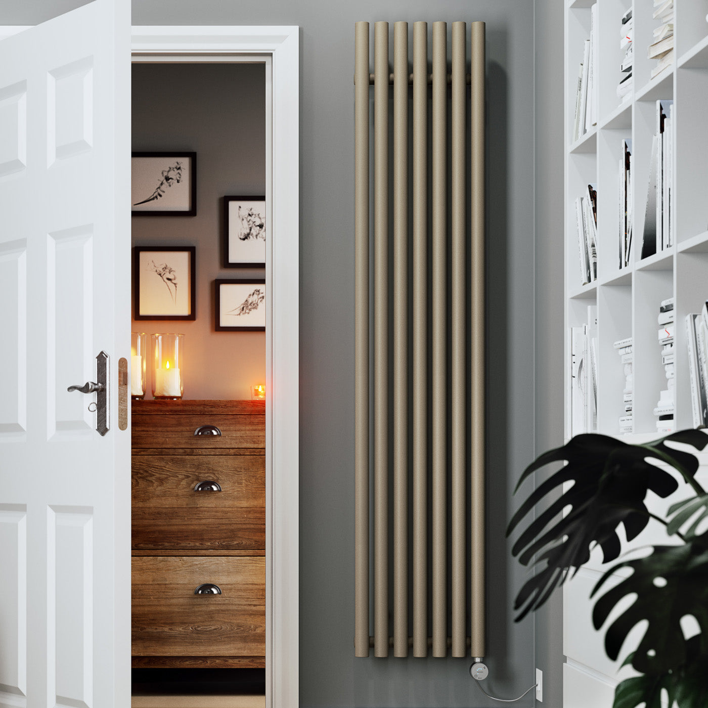 08_Terma-ROLO-ROOM-E-_Bluetooth_-1800h-x-370w_mm_-0.8-Kw-Electric-Radiator_-Textured-Mocha-Brown
