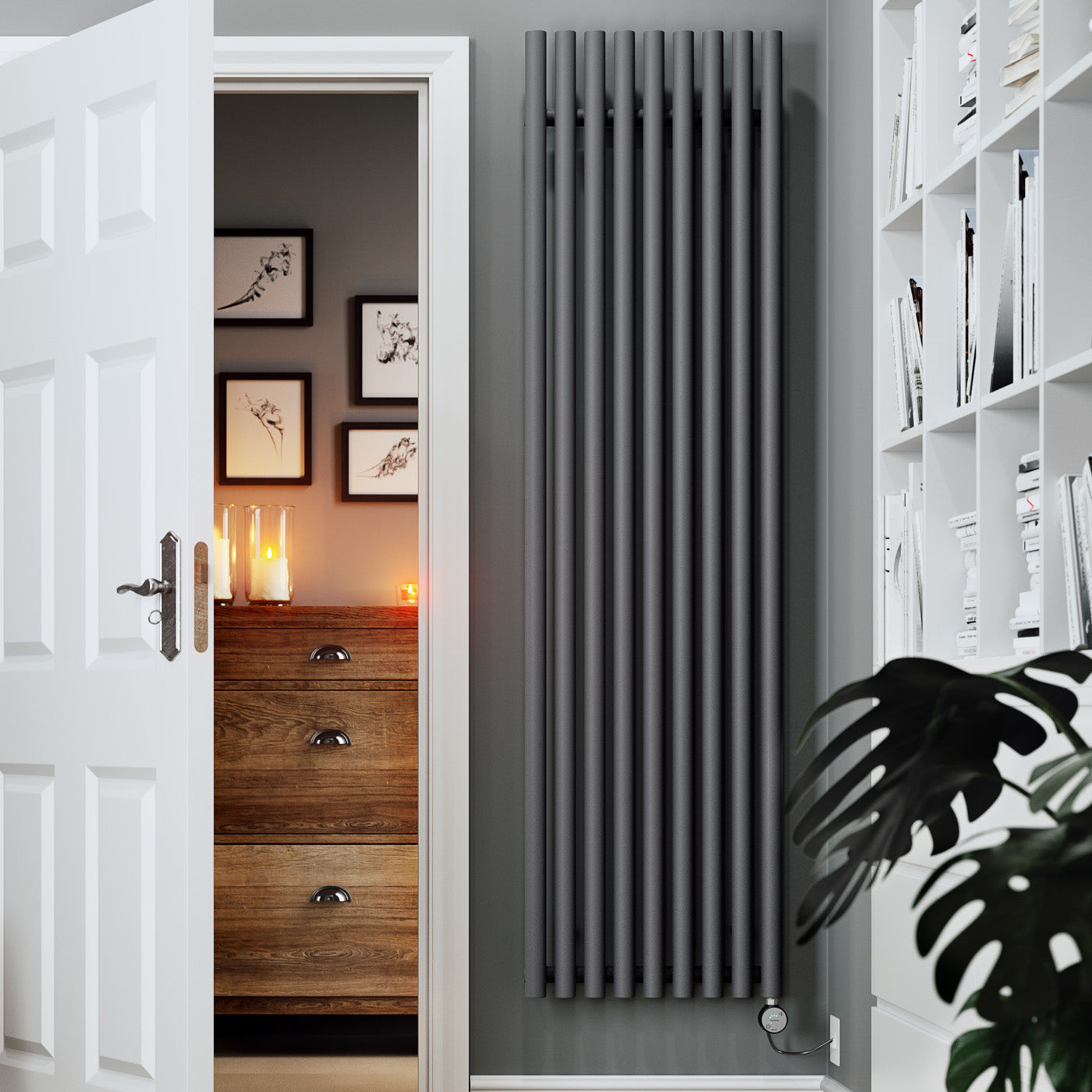 08_Terma-ROLO-ROOM-E-_Bluetooth_-1800h-x-480w_mm_-1-Kw-Electric-Radiator_-Modern-Grey