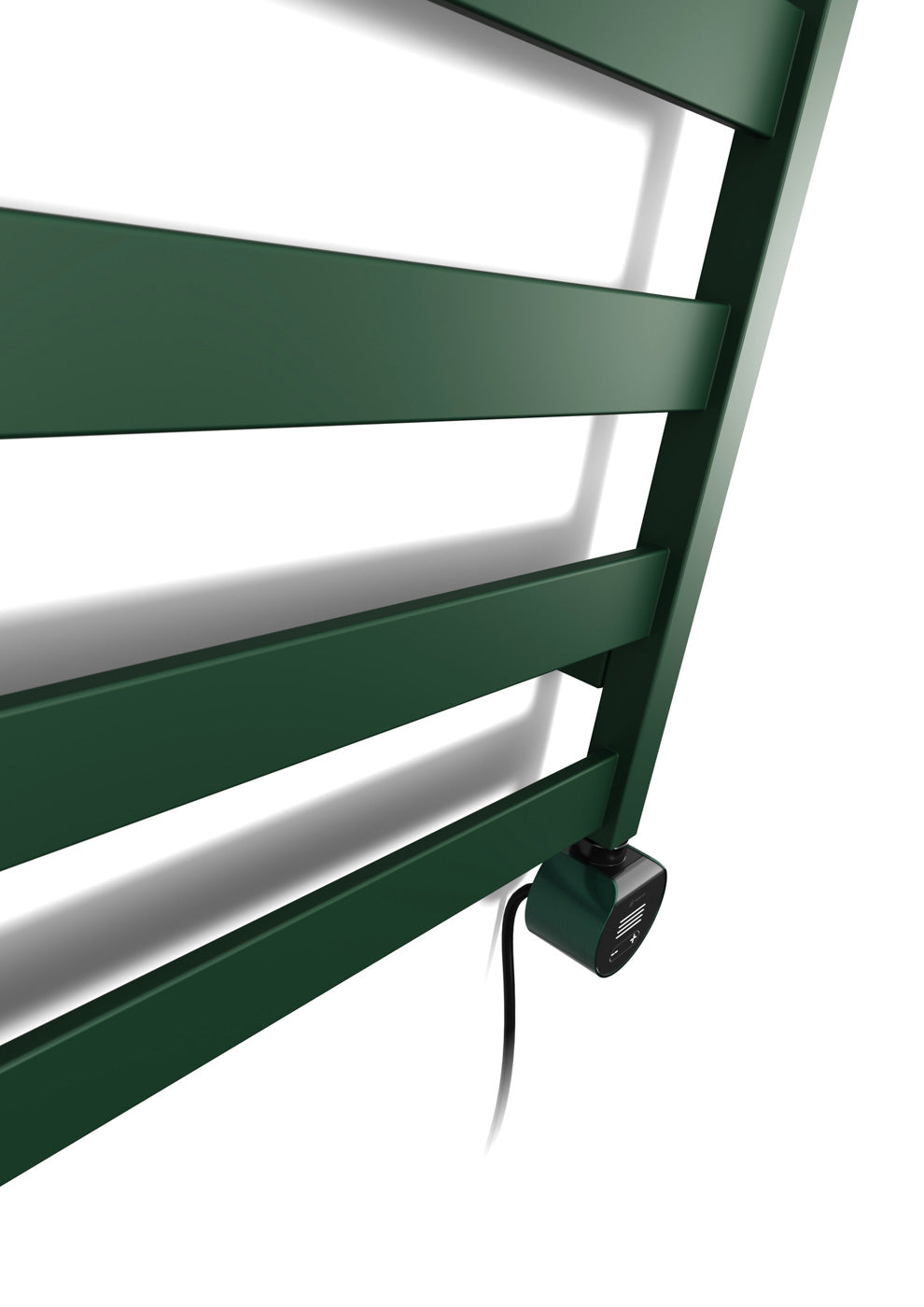 08_Terma-VIVO-_Wi-Fi_-15-28-deg._-1630h-x-500w_mm_-600w-Electric-Towel-Rail_-Matt-Green-_RAL-6028_-_matching-colour-element