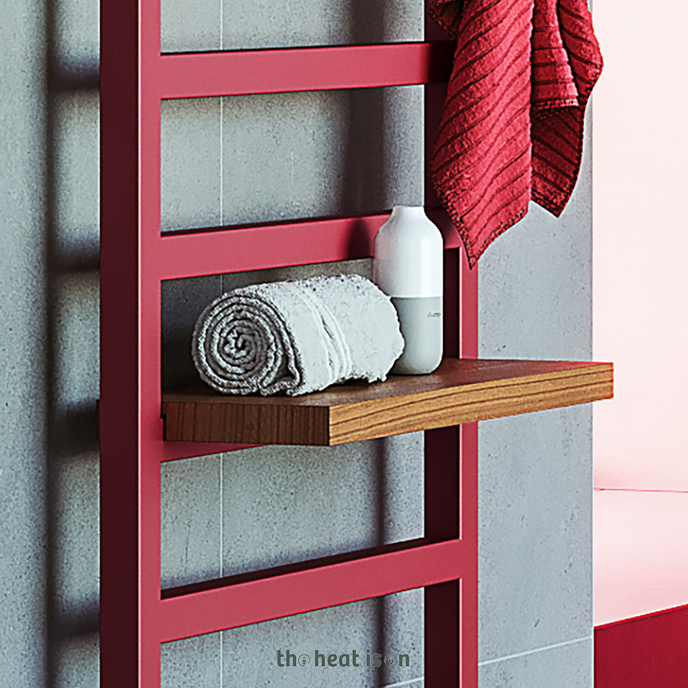 08_Wooden-Shelf-Accessory_-Beech_-for-Terma-SIMPLE-Towel-Rail_-500mm-Wide-Model