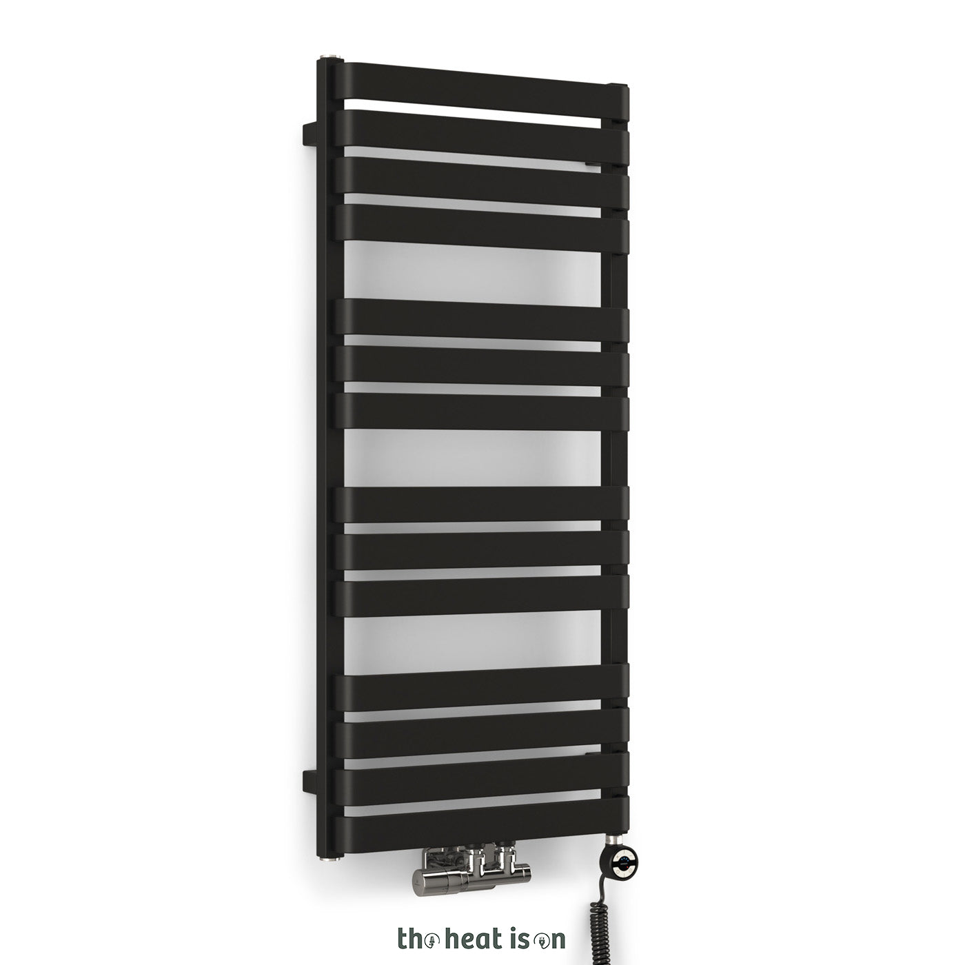 09-terma-warp-t-dual-fuel-towel-rail-1110h-x-500wmm-50mm-connections-1887-btus-600w-matt-black-ral-9005-with-twins-valves-in-chrome-moa-in-black-30-60oc