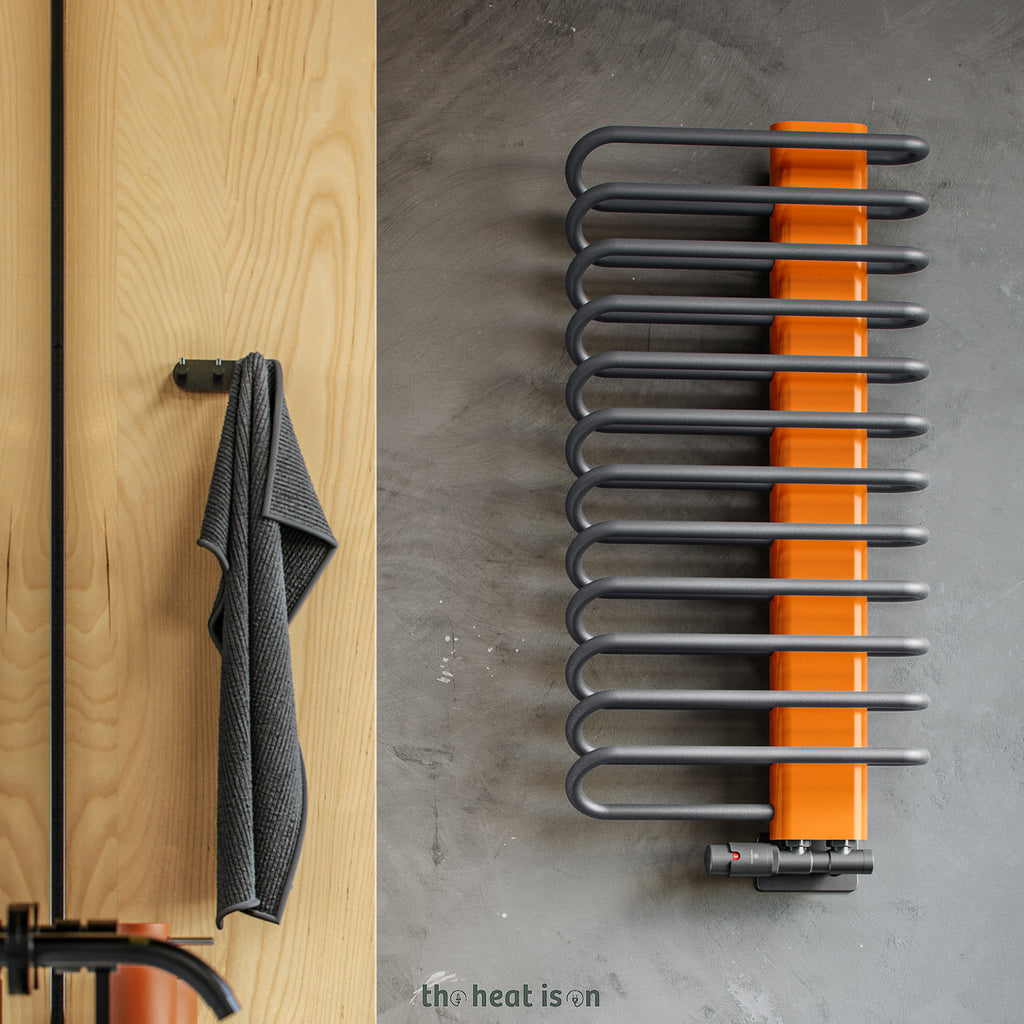 09_Terma-MICHELLE_-780h-x-400w_mm_-1245-BTUs-Heated-Towel-Rail_-Graphite-Grey-_Bars_-Orange-RAL-2003-_Masking_67d2b75c-29af-4076-9946-c5468ecde226