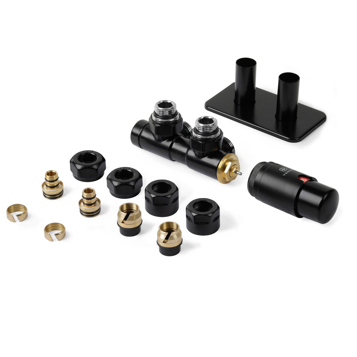 09_Thermostatic-50mm-Radiator-Valves-_TRVs_-_-Pipe-Masking_-Matt-Black-_RAL-9005_-LEFT-SIDED-ANGLED_-TWINS_f28bff0f-8811-43a0-b75f-f48e401c7d2e