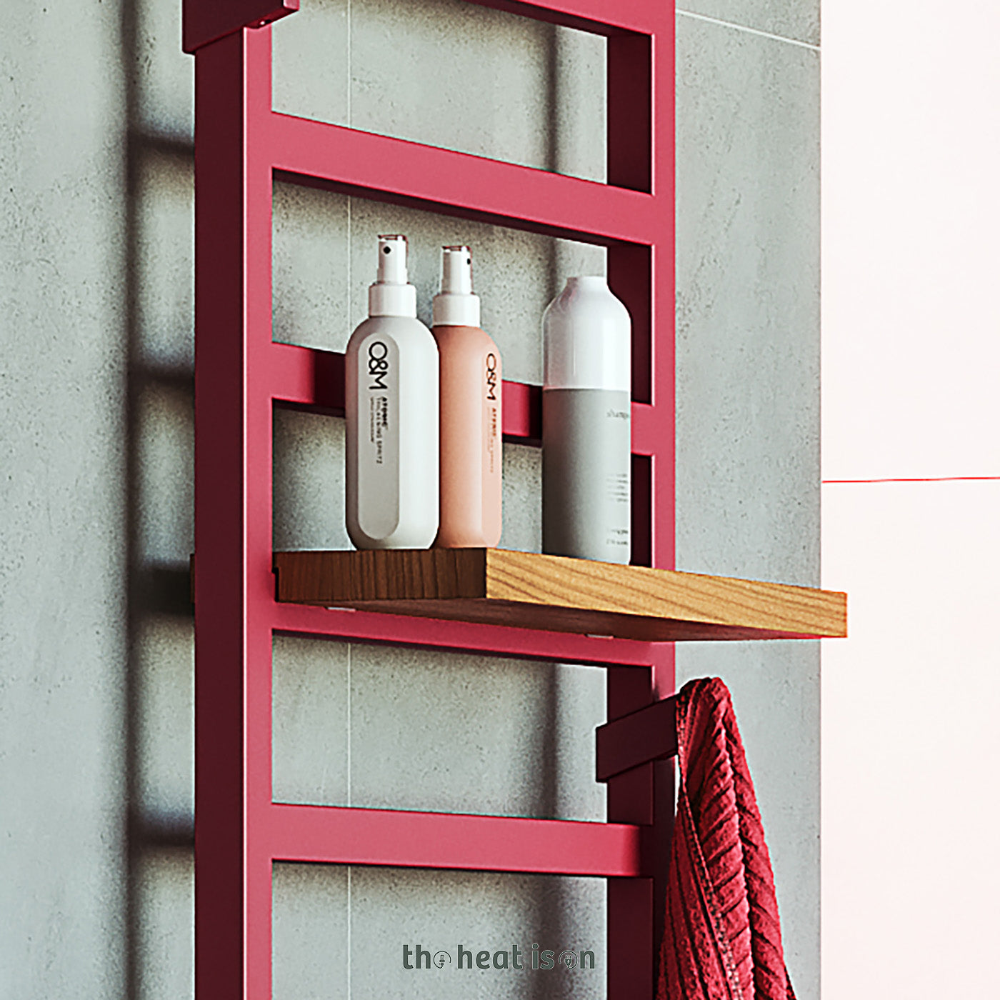 09_Wooden-Shelf-Accessory_-Beech_-for-Terma-SIMPLE-Towel-Rail_-500mm-Wide-Model