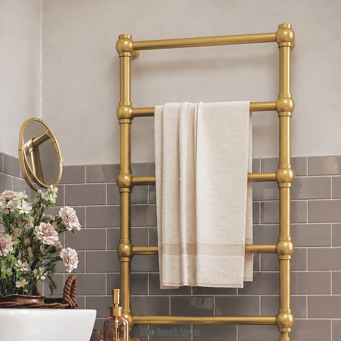 10-terma-retro-dual-fuel-towel-rail-800h-x-504wmm-717-btus-200w-brass-premium-wet-paint-with-unico-dual-fuel-valve-in-brass-veo-black-brass-wi-fi-element-30-60-c