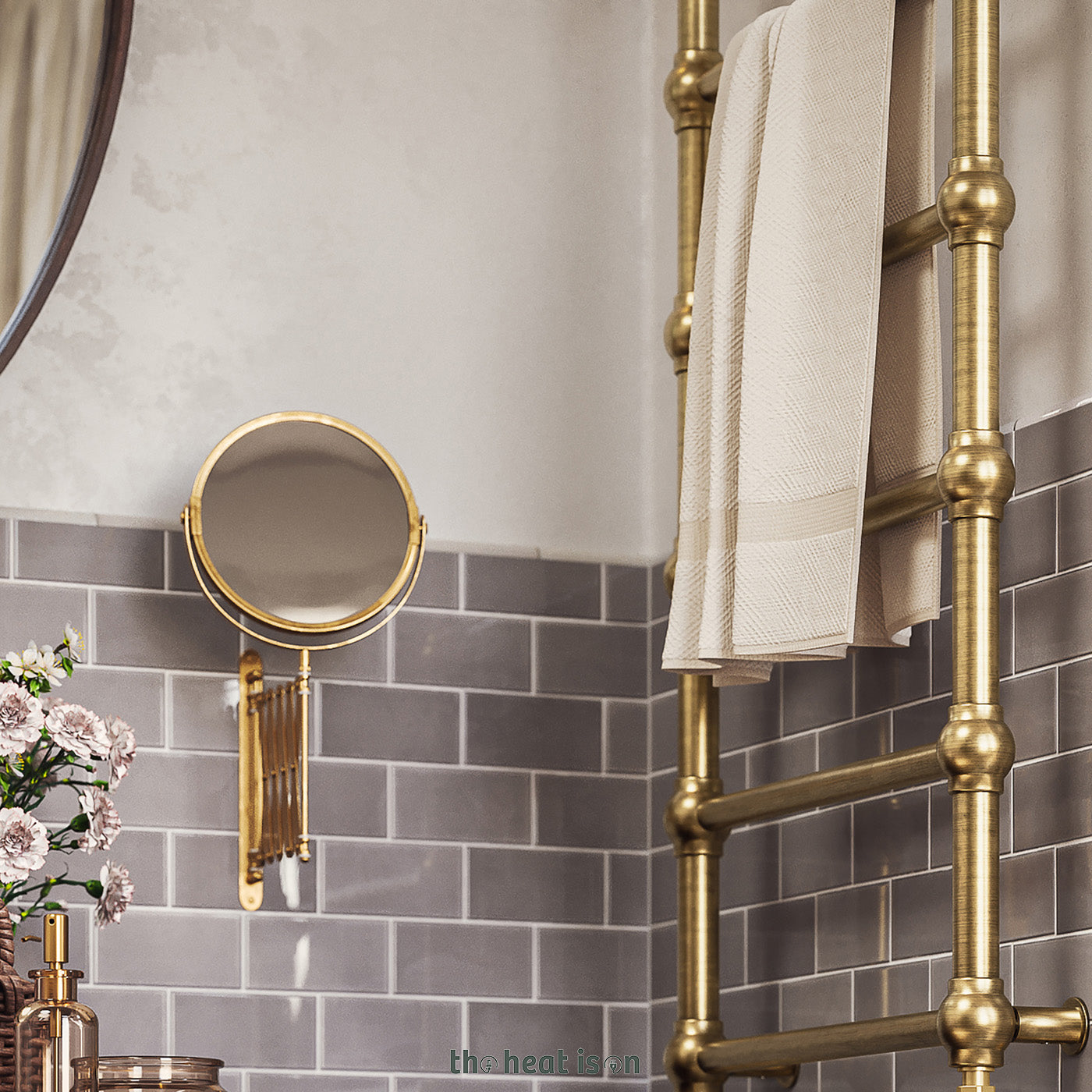 10-terma-retro-dual-fuel-towel-rail_-1170h-x-504w_mm_-1051-btus_-300w_-blackened-brass-_premium-wet-paint_-_with-unico-dual-fuel-valve-in-brass-_-veo-black-_brass-wi-fi-element_-30-60