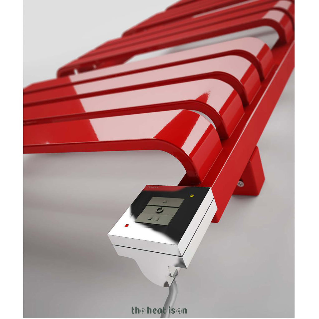 10-terma-warp-t-dual-fuel-towel-rail-1110h-x-500wmm-1887-btus-600w-matt-pure-red-ral-3028-with-unico-dual-fuel-valve-in-chrome-with-ktx-1-element-in-chrome-30-60oc
