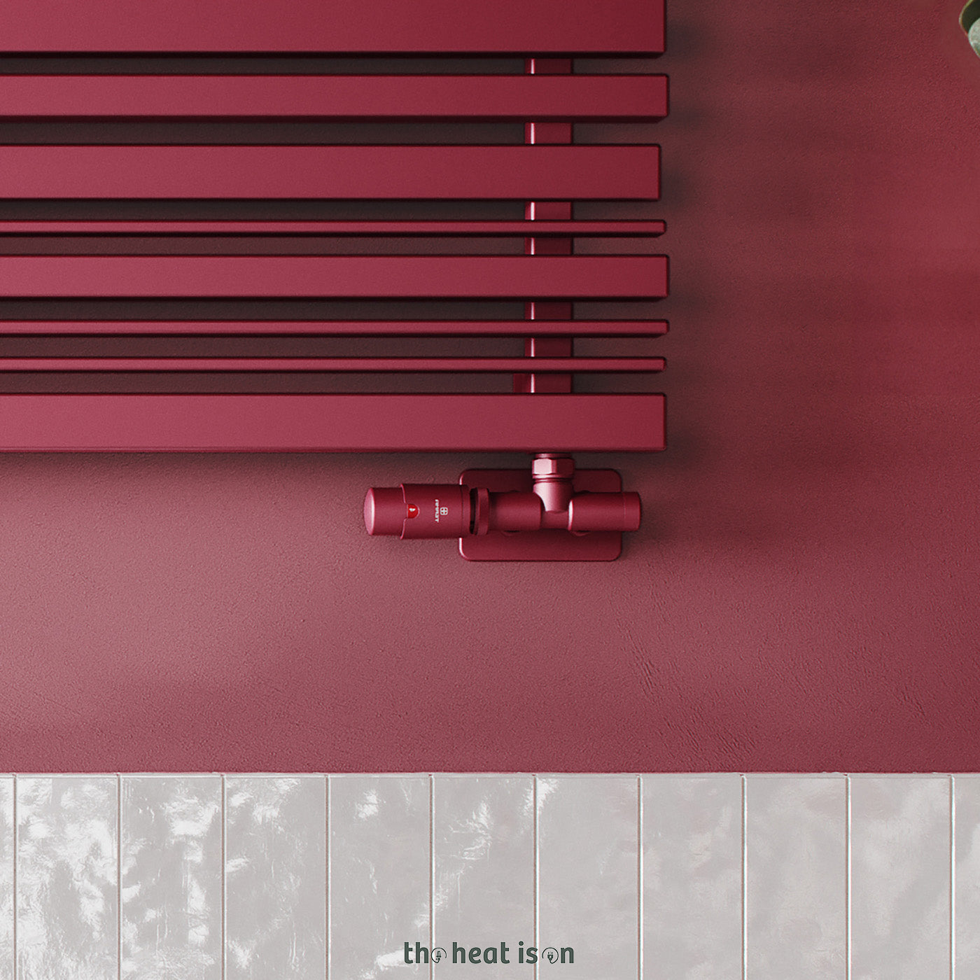 10-thermostatic-50mm-radiator-valves-trvs-with-immersion-tube-for-dual-fuel-or-single-entry-point-radiator-pipe-masking-red-wine-left-sided-angled-unico