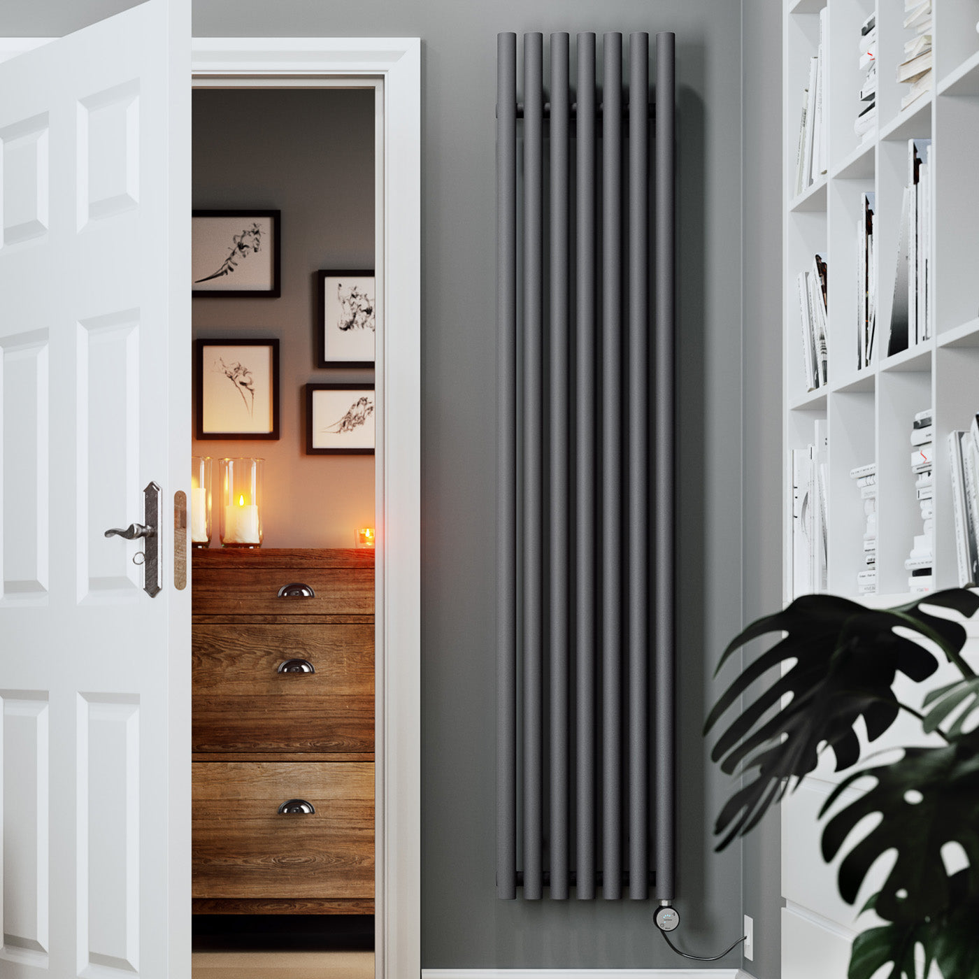 10_Terma-ROLO-ROOM-E-_Bluetooth_-1800h-x-370w_mm_-0.8-Kw-Electric-Radiator_-Modern-Grey