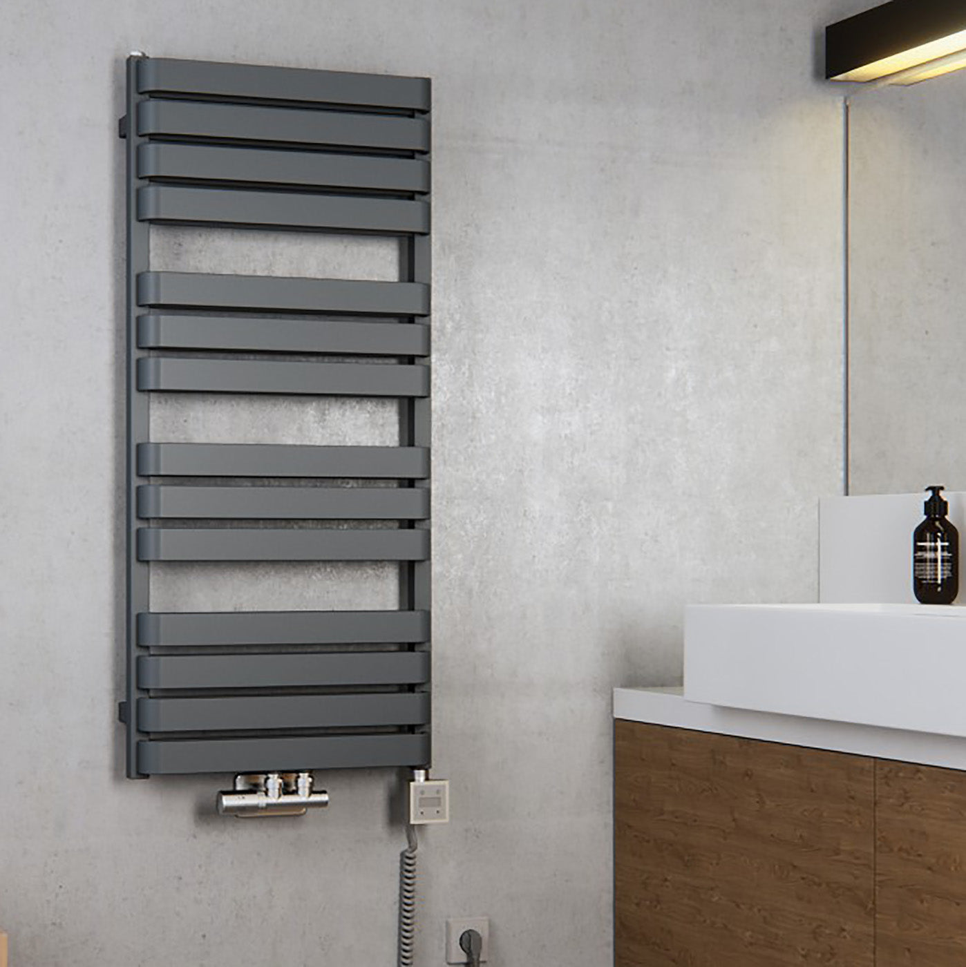 11-terma-warp-t-bold-dual-fuel-towel-rail-1110h-x-600wmm-3153-btus-1000w-salt-n-pepper-grey-with-unico-dual-fuel-valve-in-chrome-ktx-3-element-in-silver-45-60oc