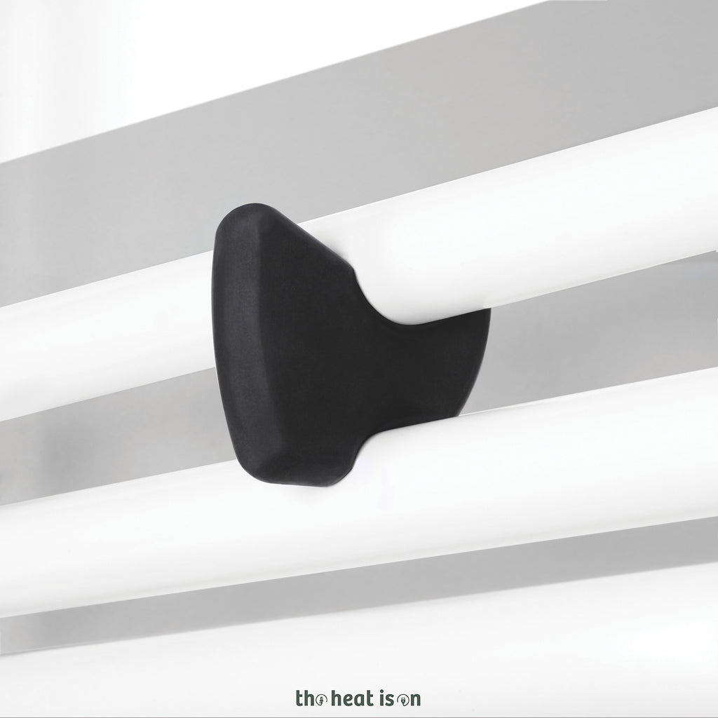 Terma YO!, Elastomer (Rubbery Plastic) Insert & Rotate to Fit Hanger Accessory, 5x Colours, for Various Terma Towel Rails