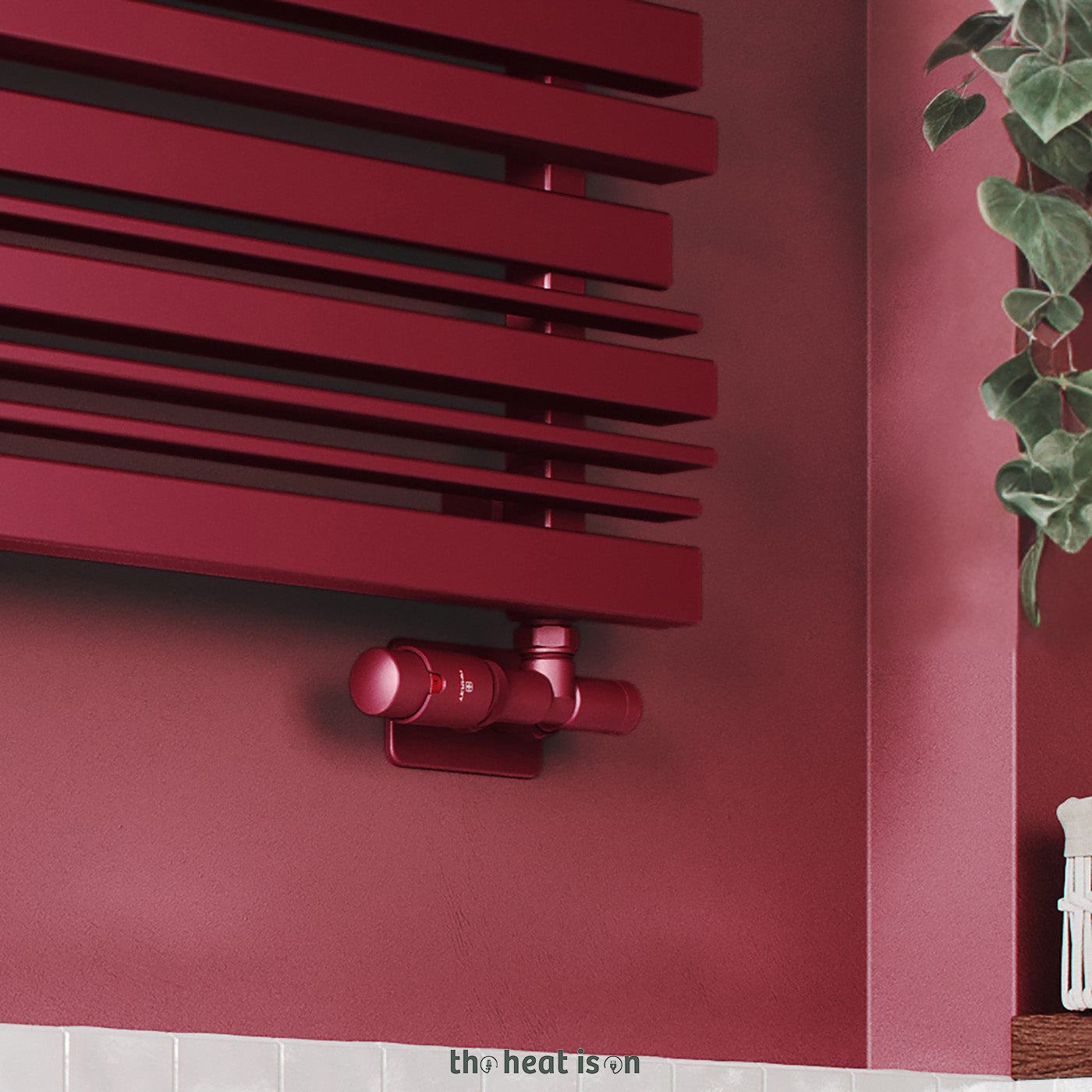 11-thermostatic-50mm-radiator-valves-trvs-with-immersion-tube-for-dual-fuel-or-single-entry-point-radiator-pipe-masking-red-wine-left-sided-angled-unico