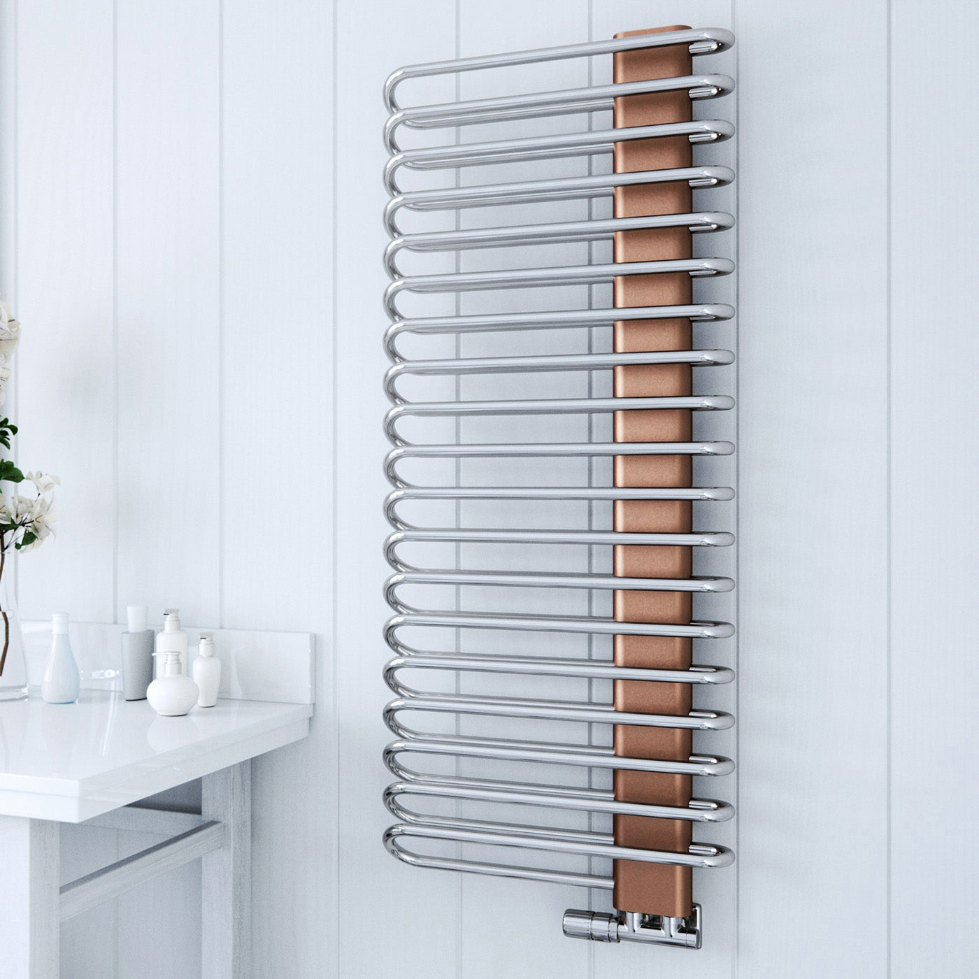 11_Terma-MICHELLE_-1200h-x-500w_mm_-2459-BTUs-Heated-Towel-Rail_-Nickel-Gloss-_Bars_-_-Copper-_Masking